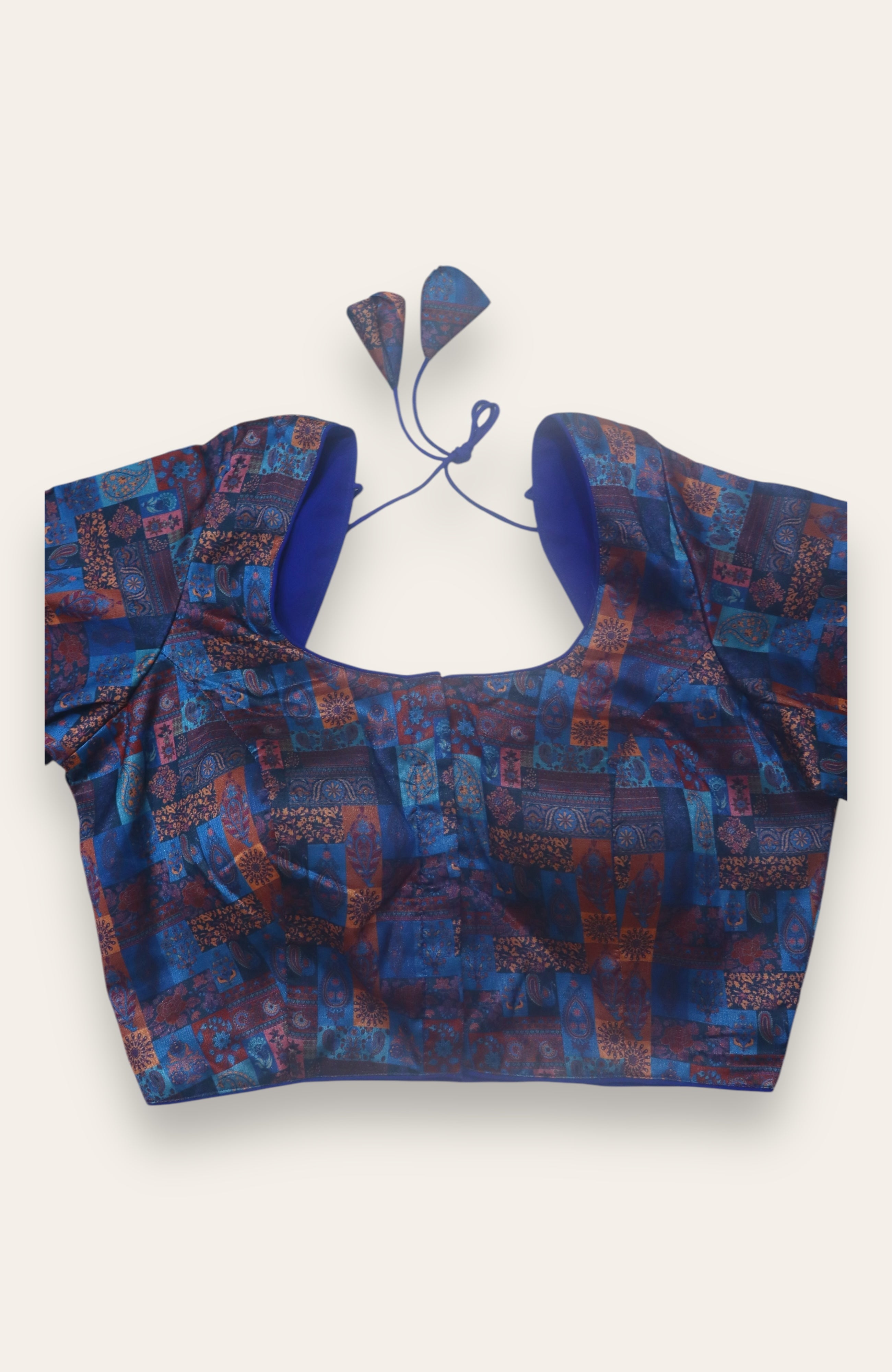 FANCY READYMADE BLOUSE- BLUE