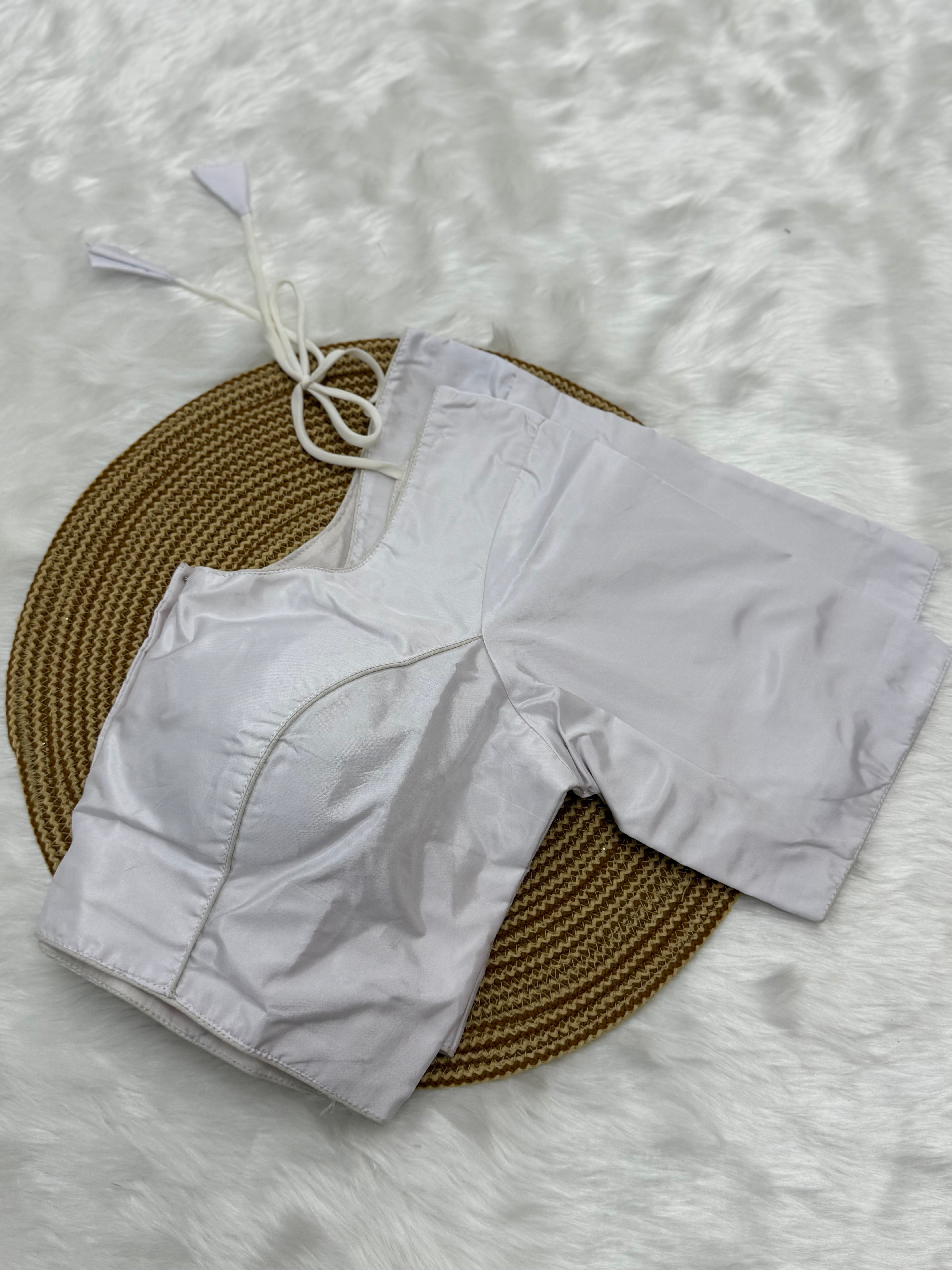 PLAIN READYMADE SAREE BLOUSE