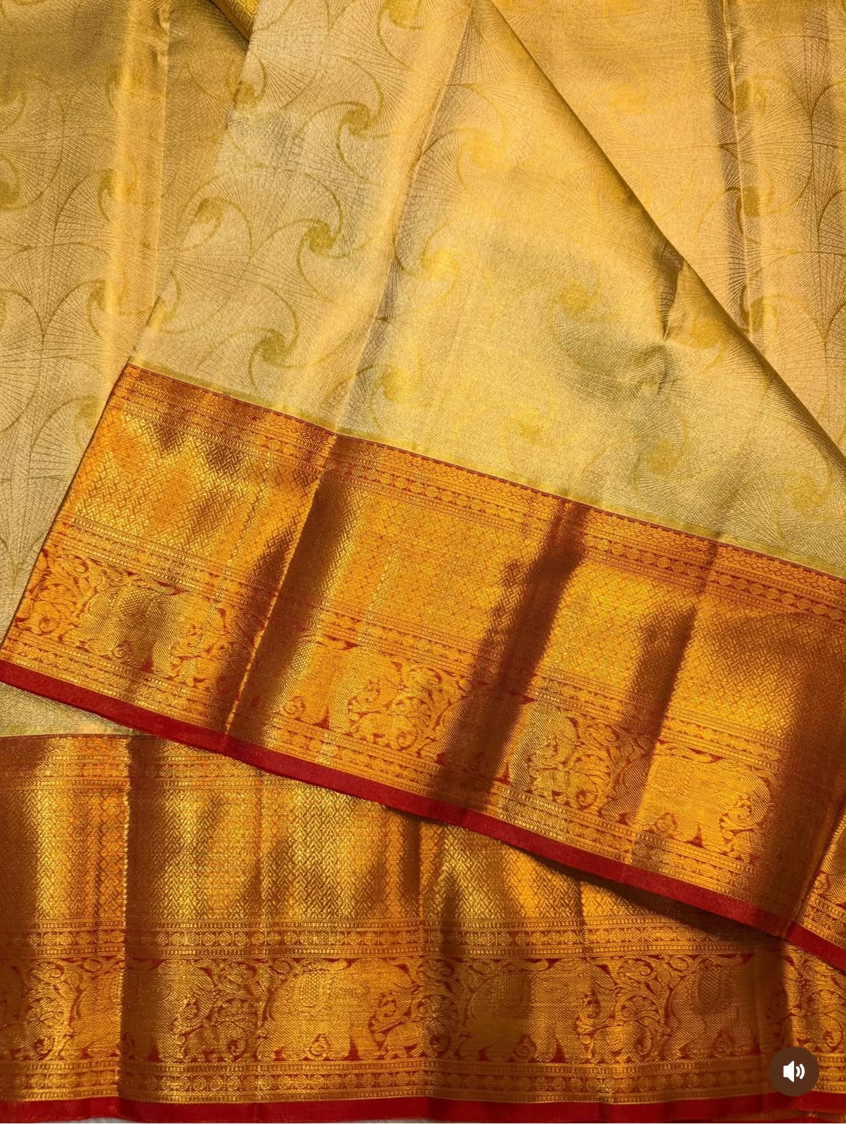 KANCHIPURAM PURE SILK SAREE | SILKMARK® CERTIFIED - GOLDEN