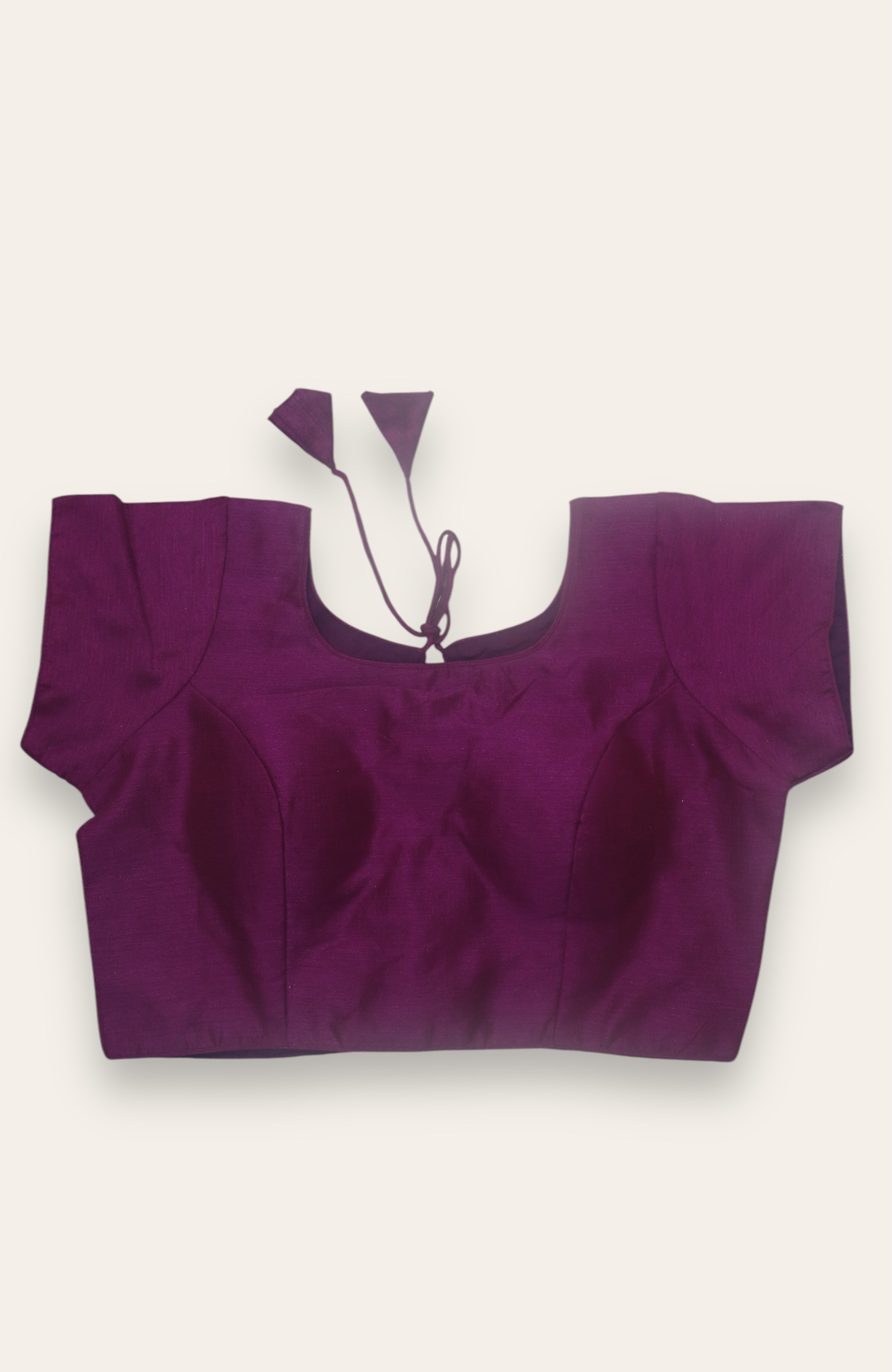 READYMADE SAREE BLOUSE - PURPLE