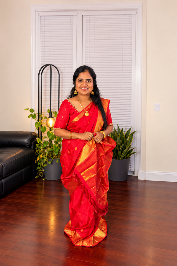 Semi Kanchi Silk Sarees