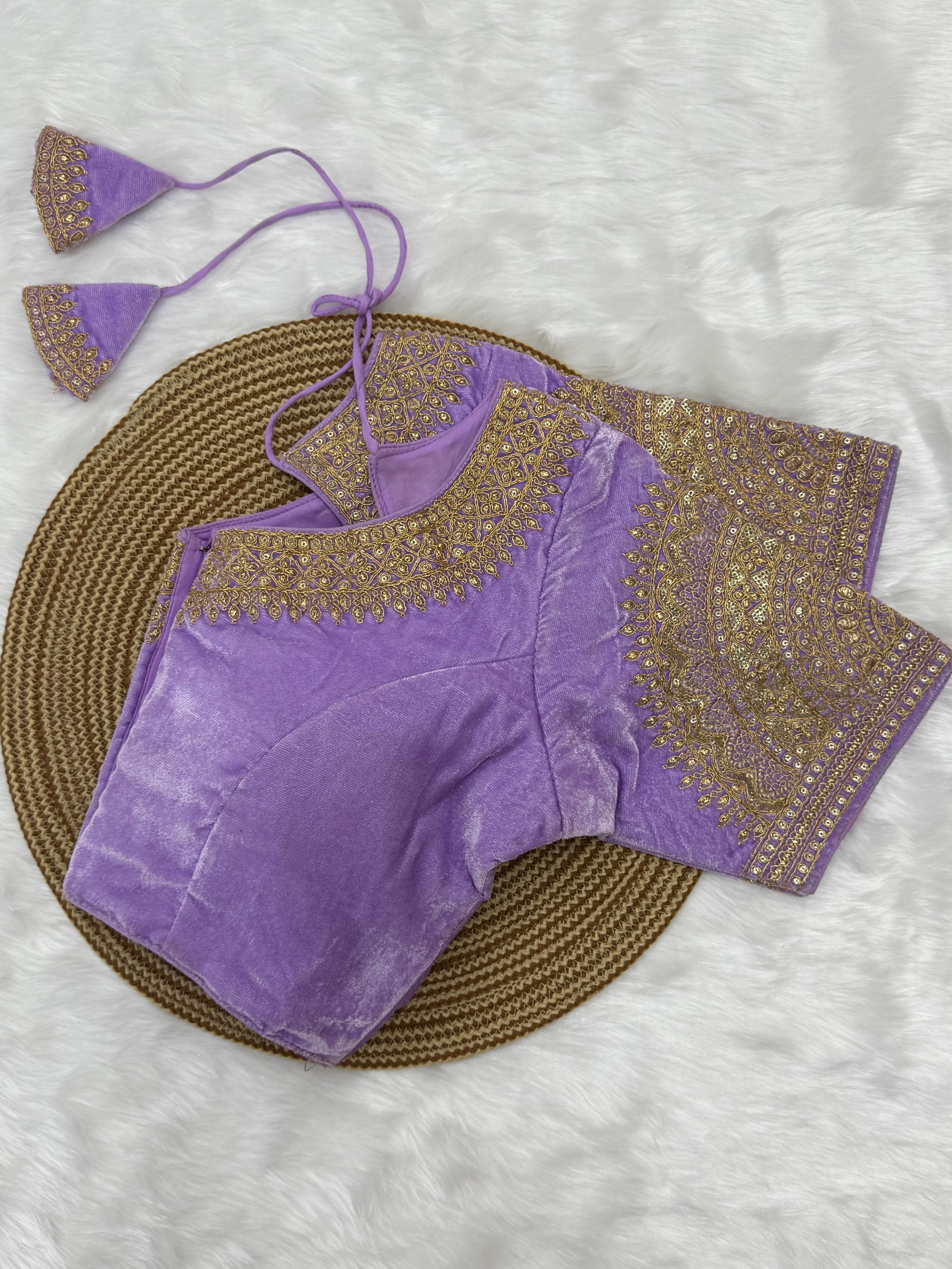 AARI WORK READYMADE SAREE BLOUSE