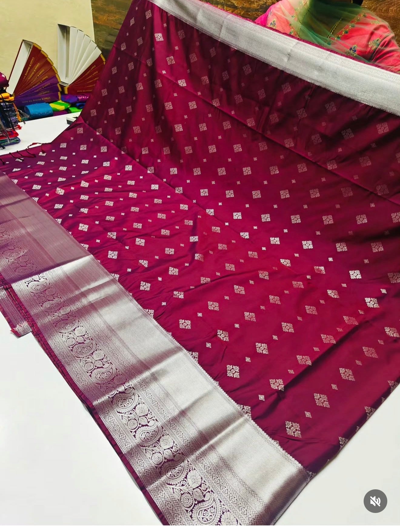 PREMIUM KANCHI SOFT SILK SAREE - BYZANTINE