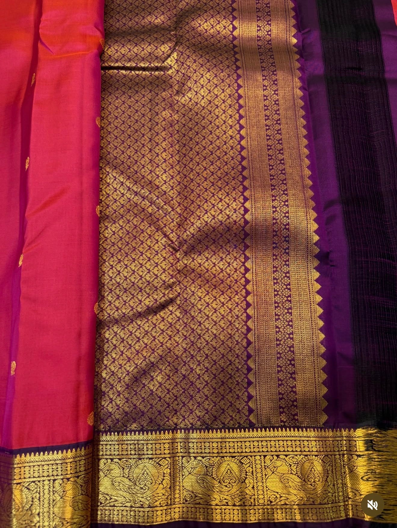 KANCHIPURAM PURE SILK SAREE | SILKMARK® CERTIFIED - RASPBERRY RED