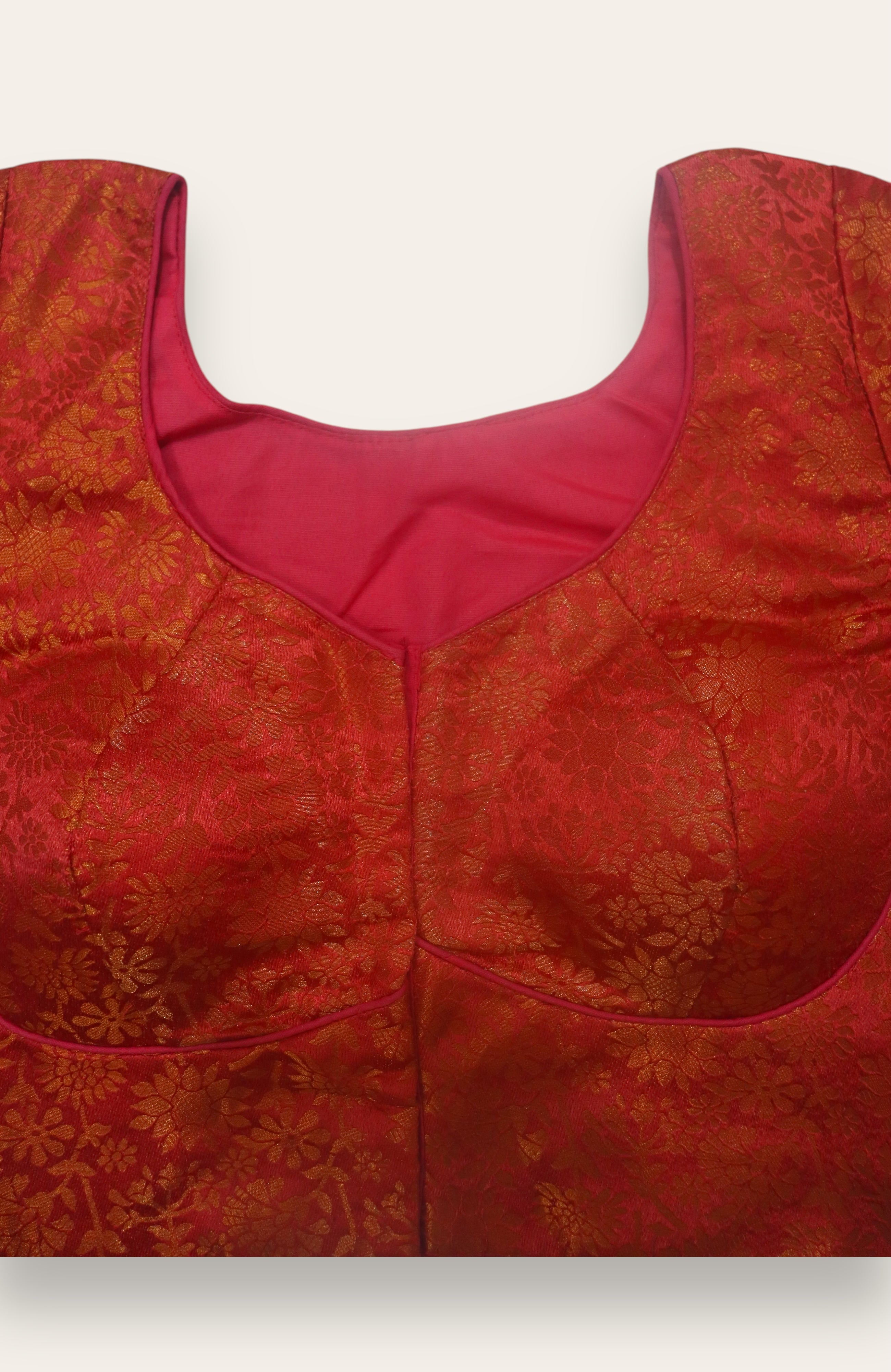 DESIGNER READYMADE BLOUSE - PINK