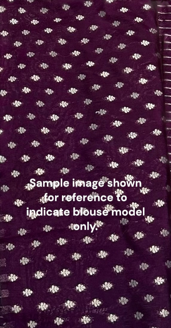 DUPION SOFT SILK SAREE - RICH PURPLE