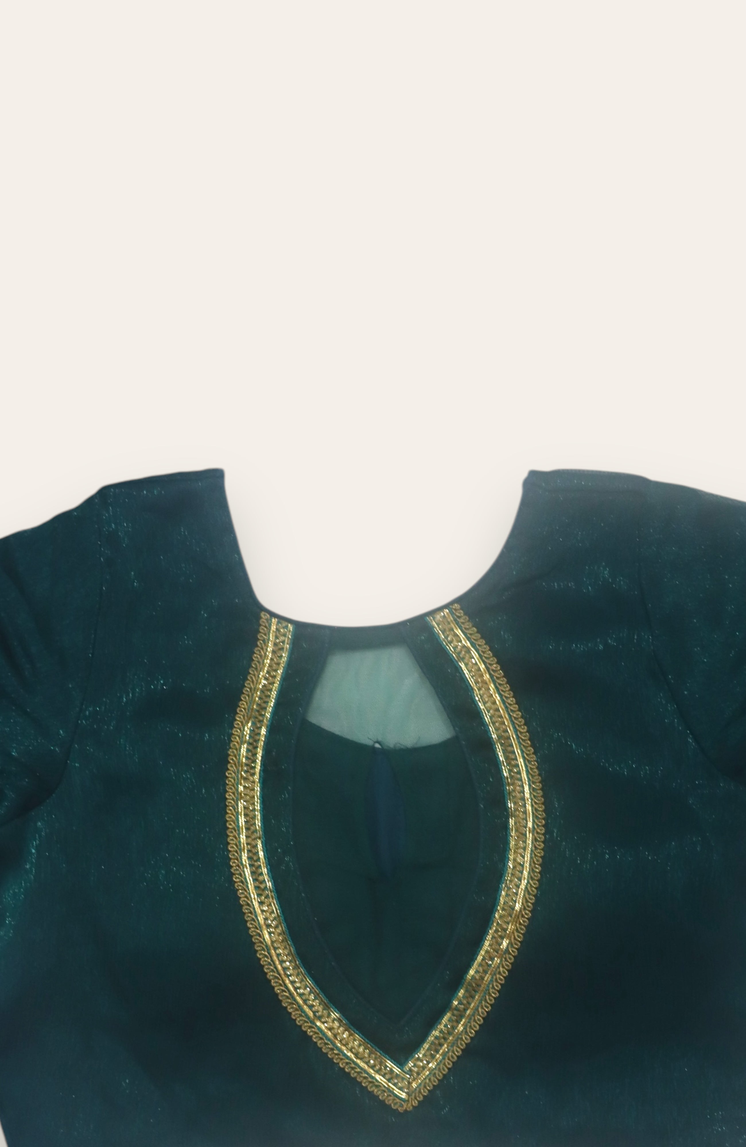 DESIGNER READYMADE BLOUSE -GREEN