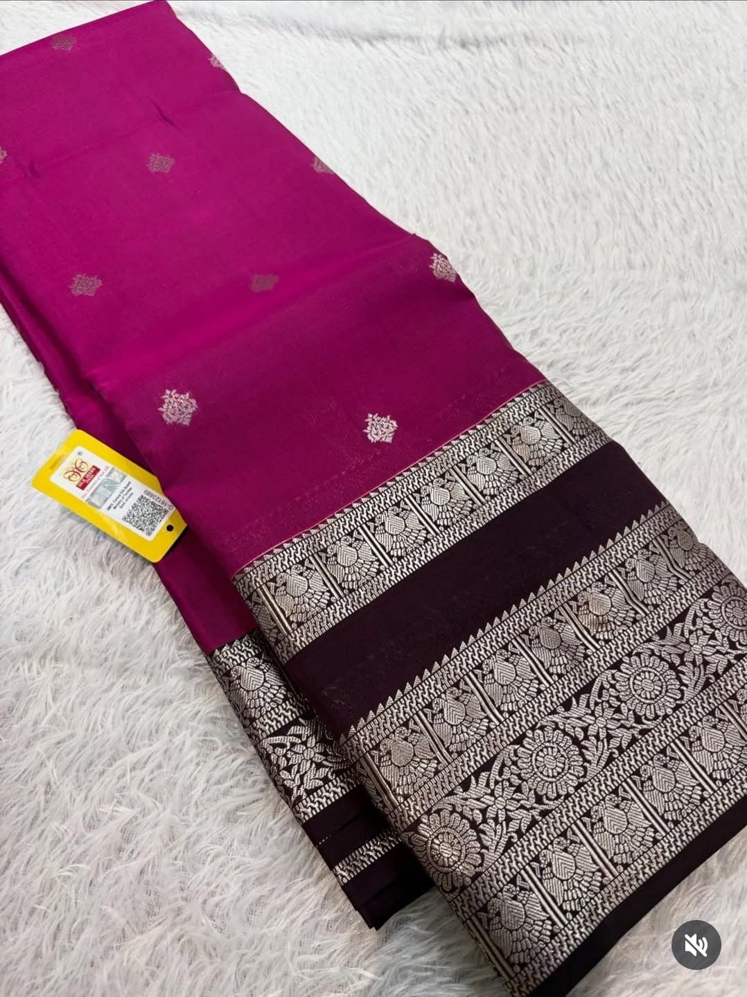KANCHIPURAM PURE SILK SAREE | SILKMARK® CERTIFIED - FANDANGO