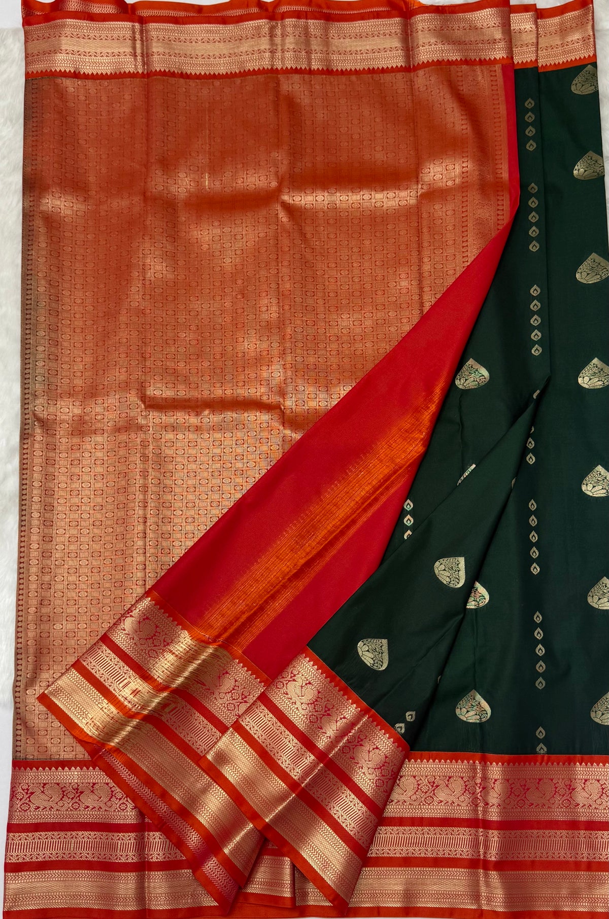 PREMIUM SEMI KANCHI SILK SAREE - SACRAMENTO