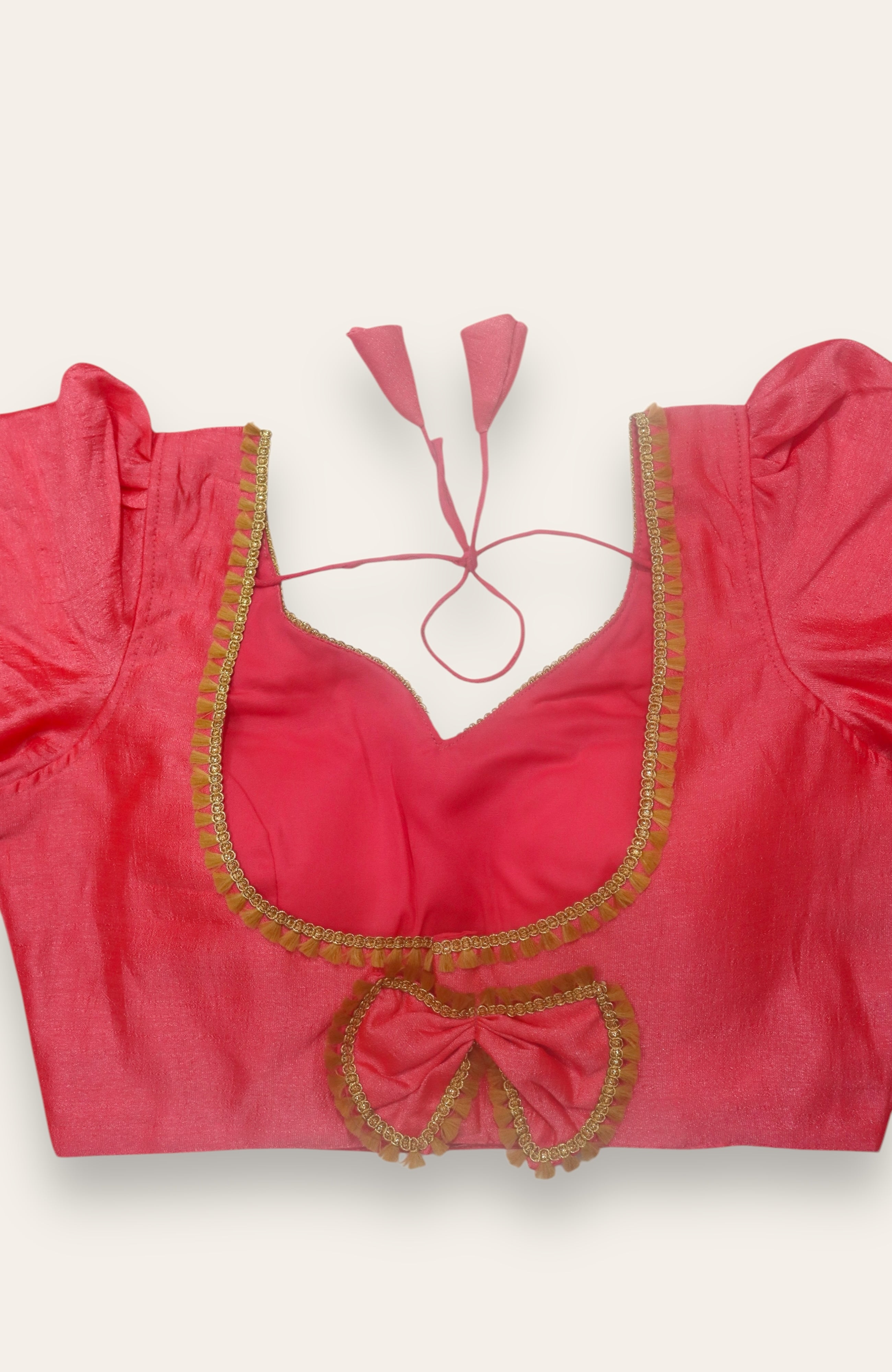 DESIGNER READYMADE BLOUSE - PINK