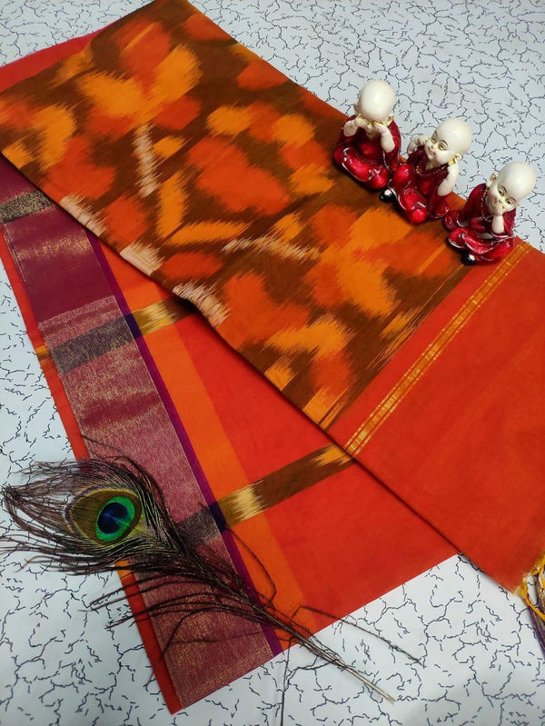 POCHAMPALLI DESIGN COTTON SAREES