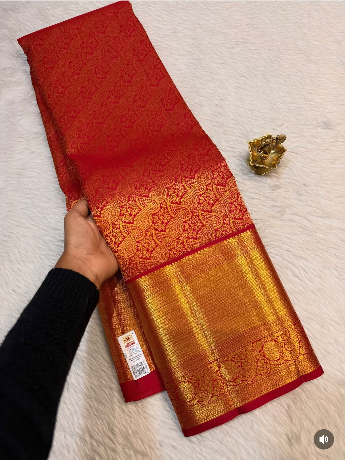 KANCHIPURAM PURE SILK SAREE | SILKMARK® CERTIFIED - RED