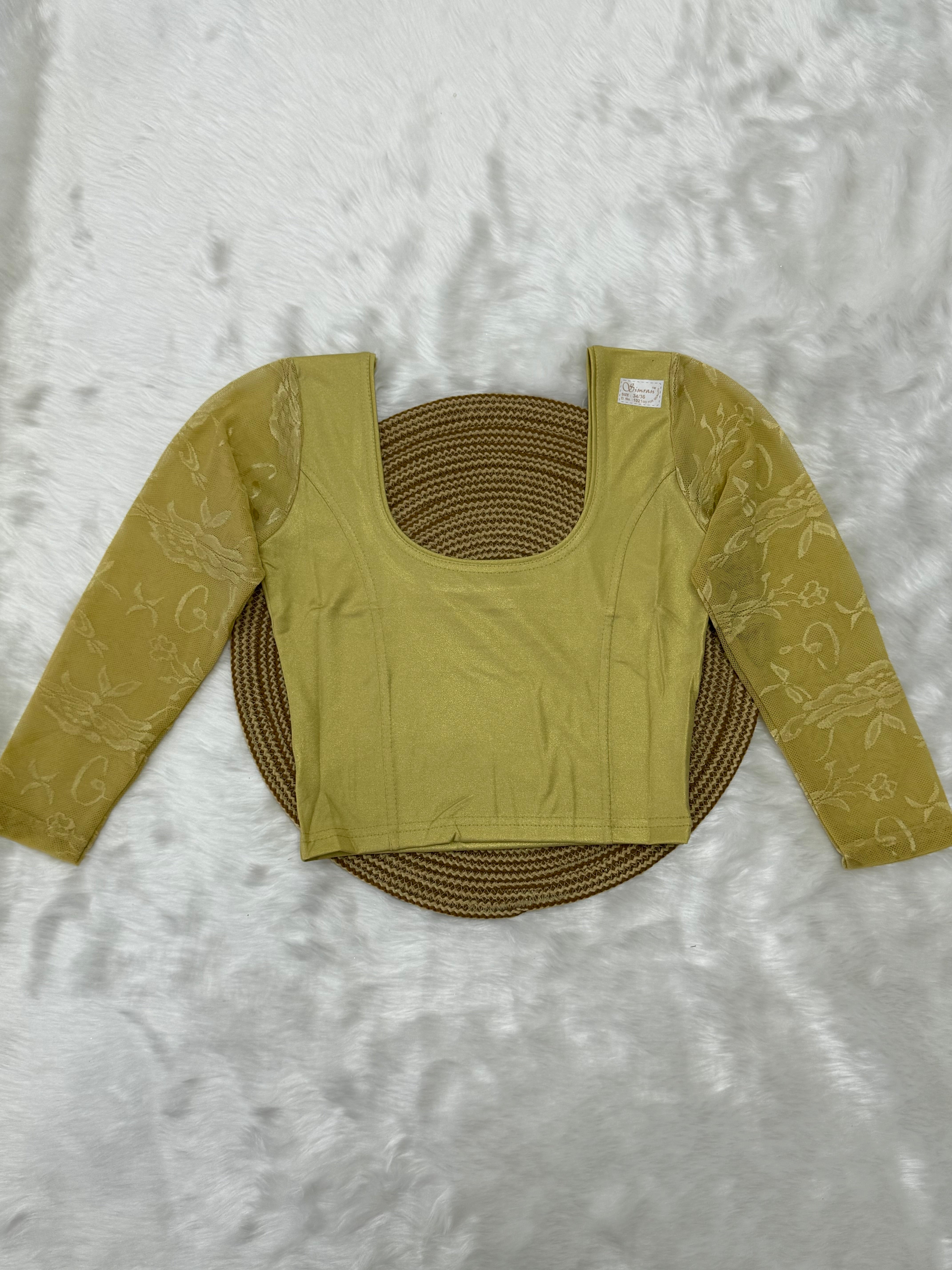 FANCY FULL SLEEVE STRETCHABLE BLOUSE