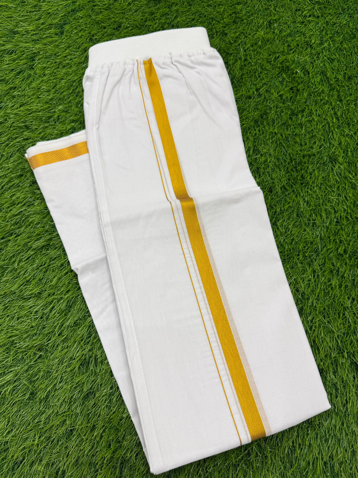 INSTA DHOTI FOR MEN - WHITE | READY-TO-WEAR DHOTI IN 5 SECONDS