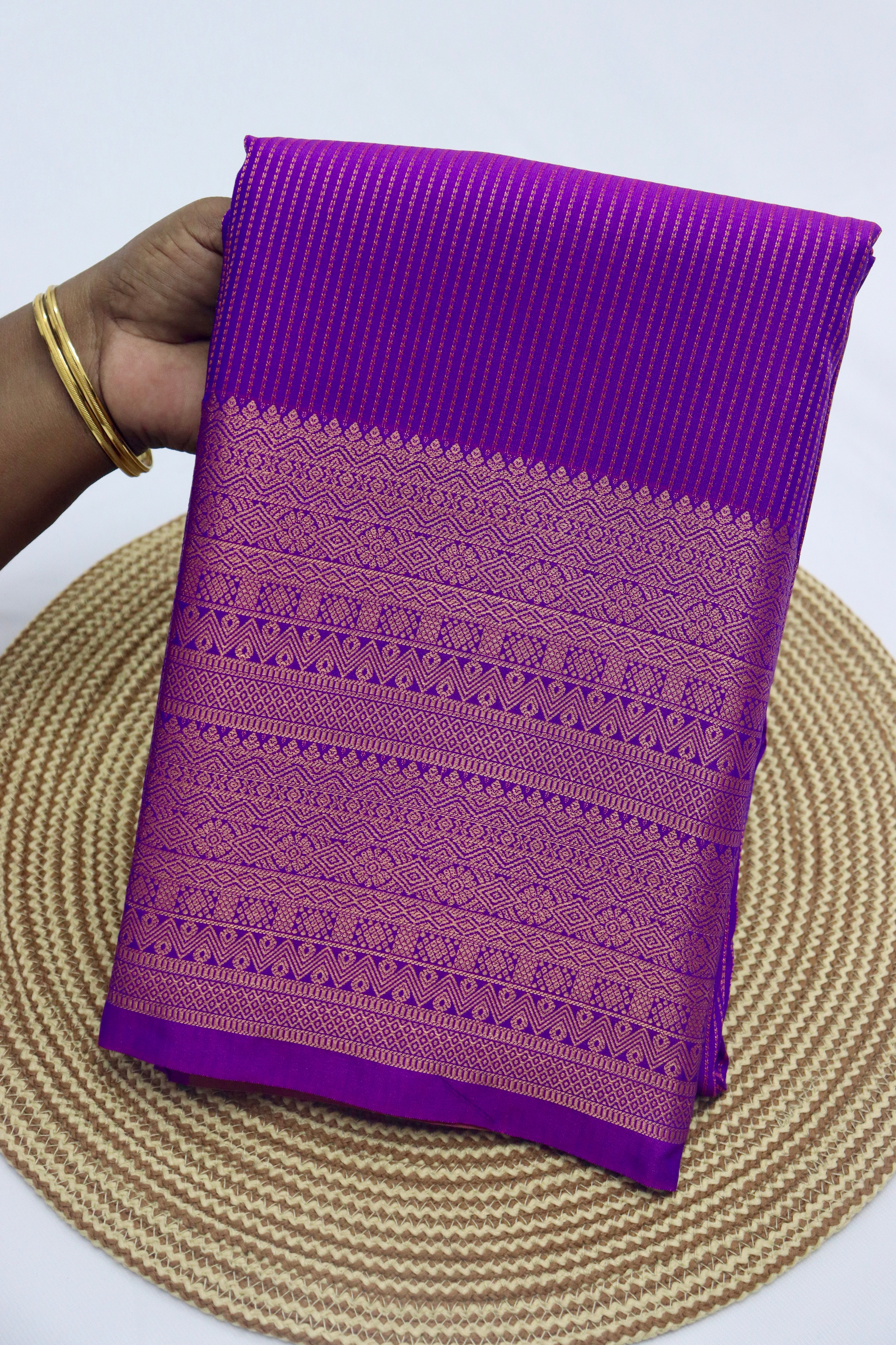 PREMIUM SEMI KANCHI SILK SAREE - VERONICA