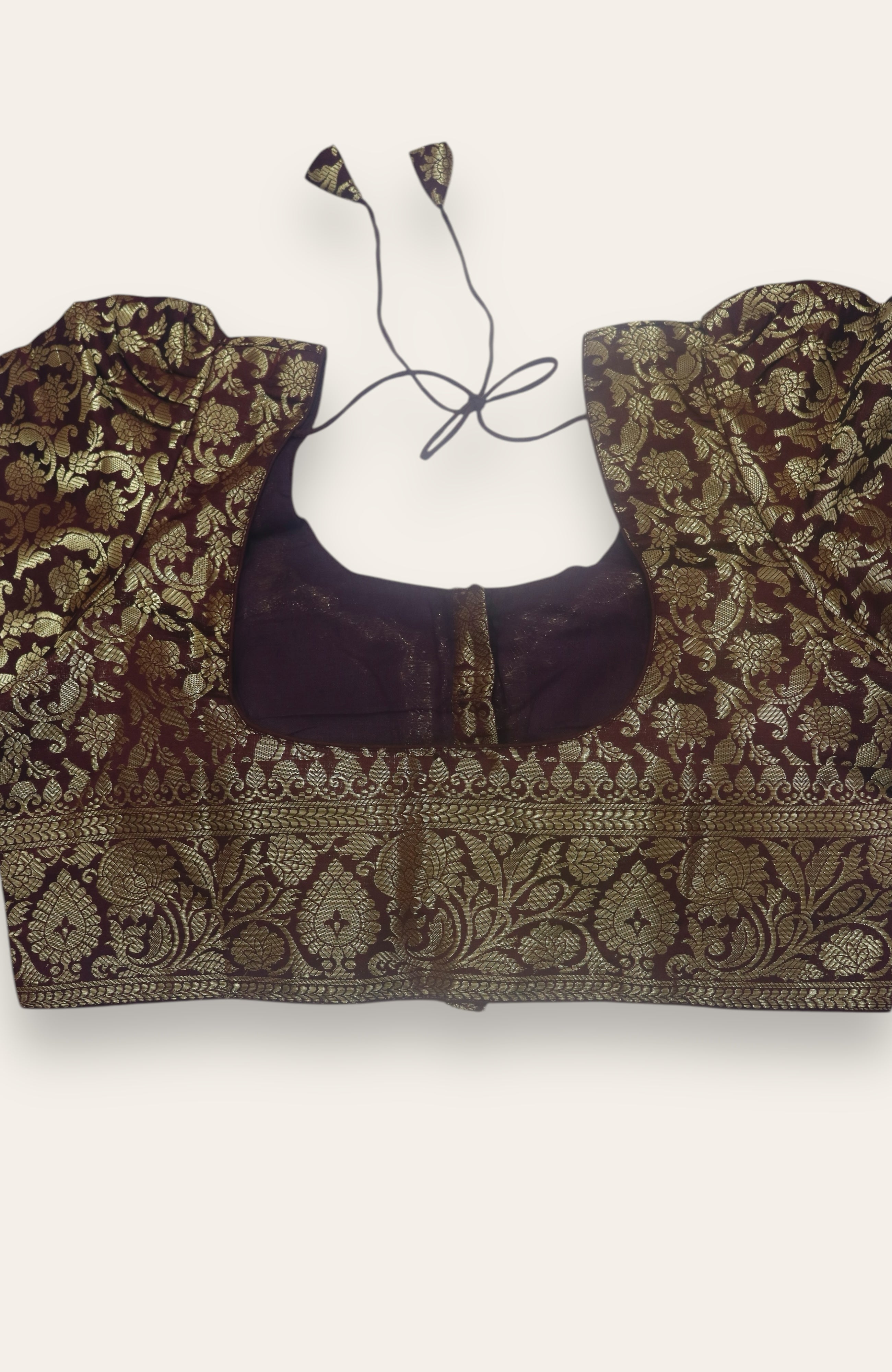 READYMADE SAREE BLOUSE - WINE