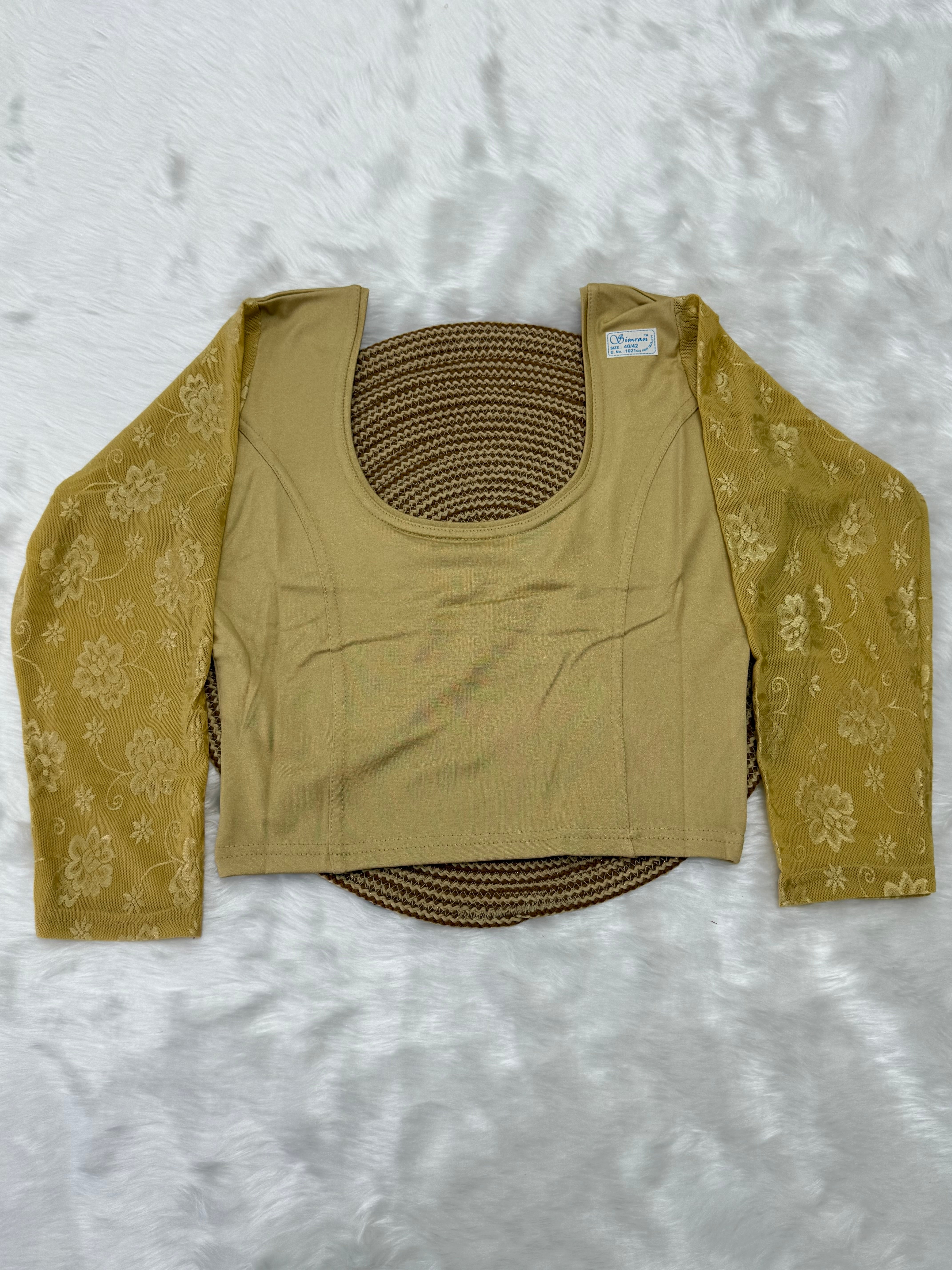 FANCY FULL SLEEVE STRETCHABLE BLOUSE