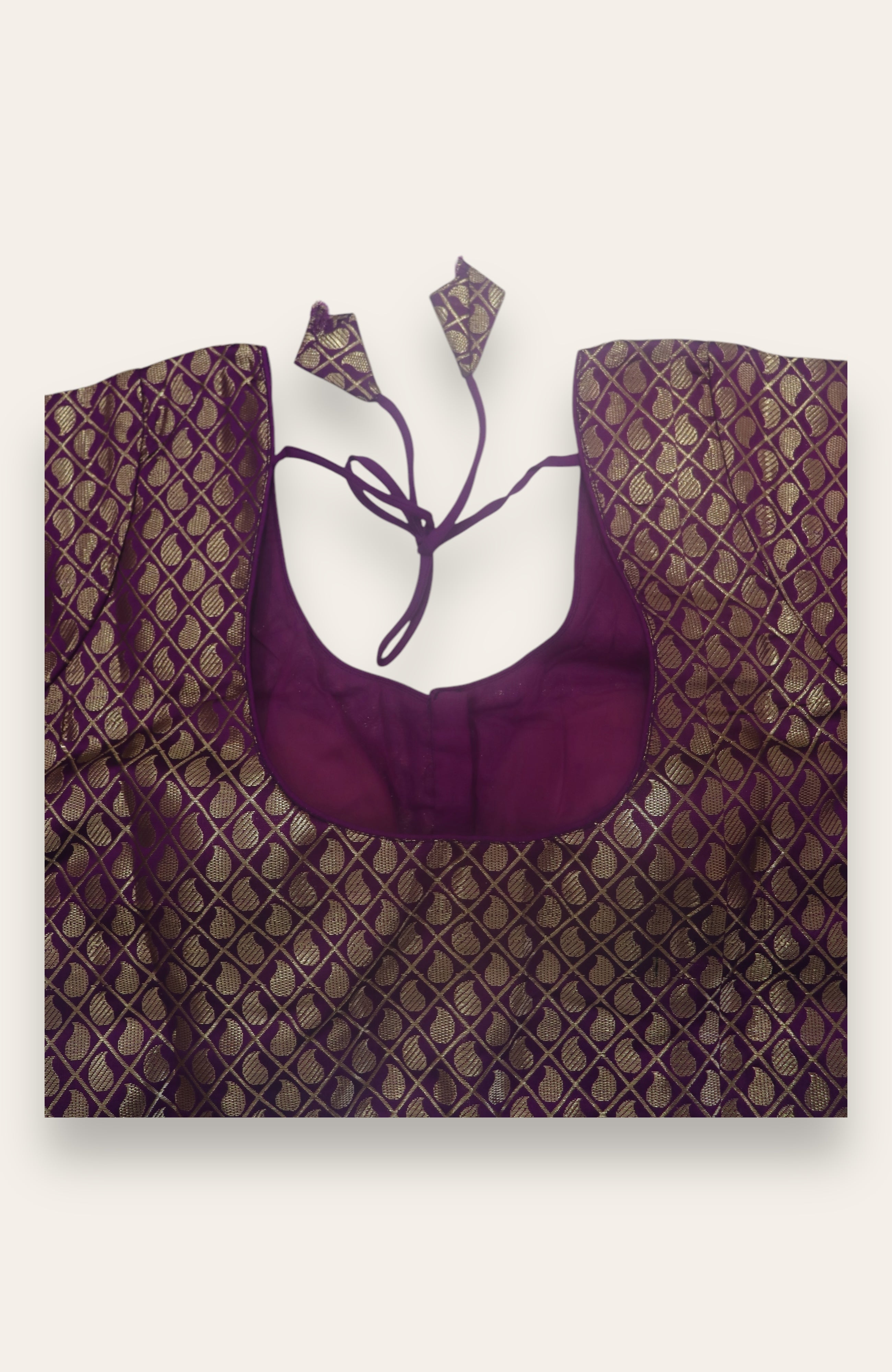 READYMADE BLOUSE - PURPLE