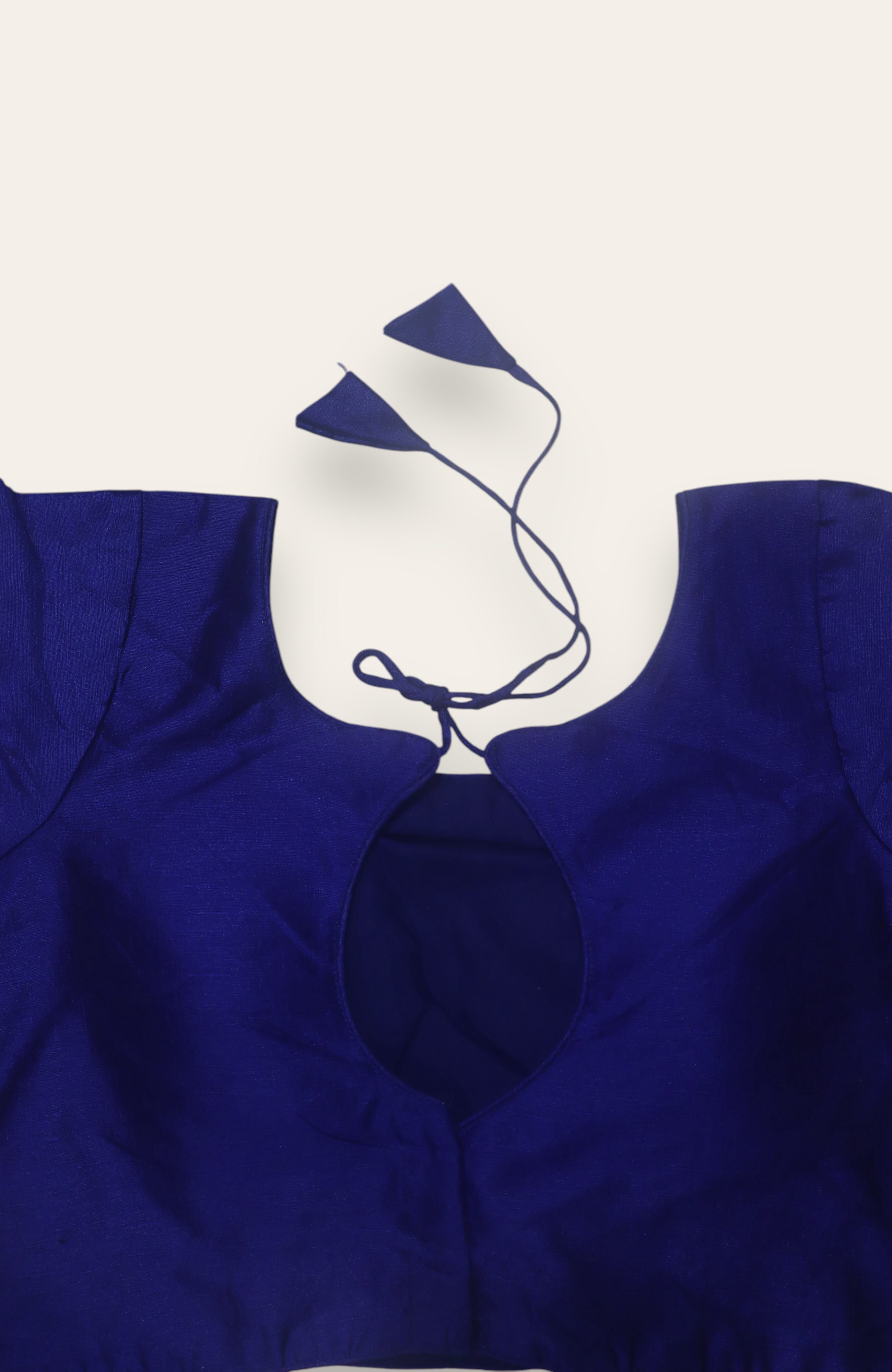 READYMADE SAREE BLOUSE - ROYAL BLUE