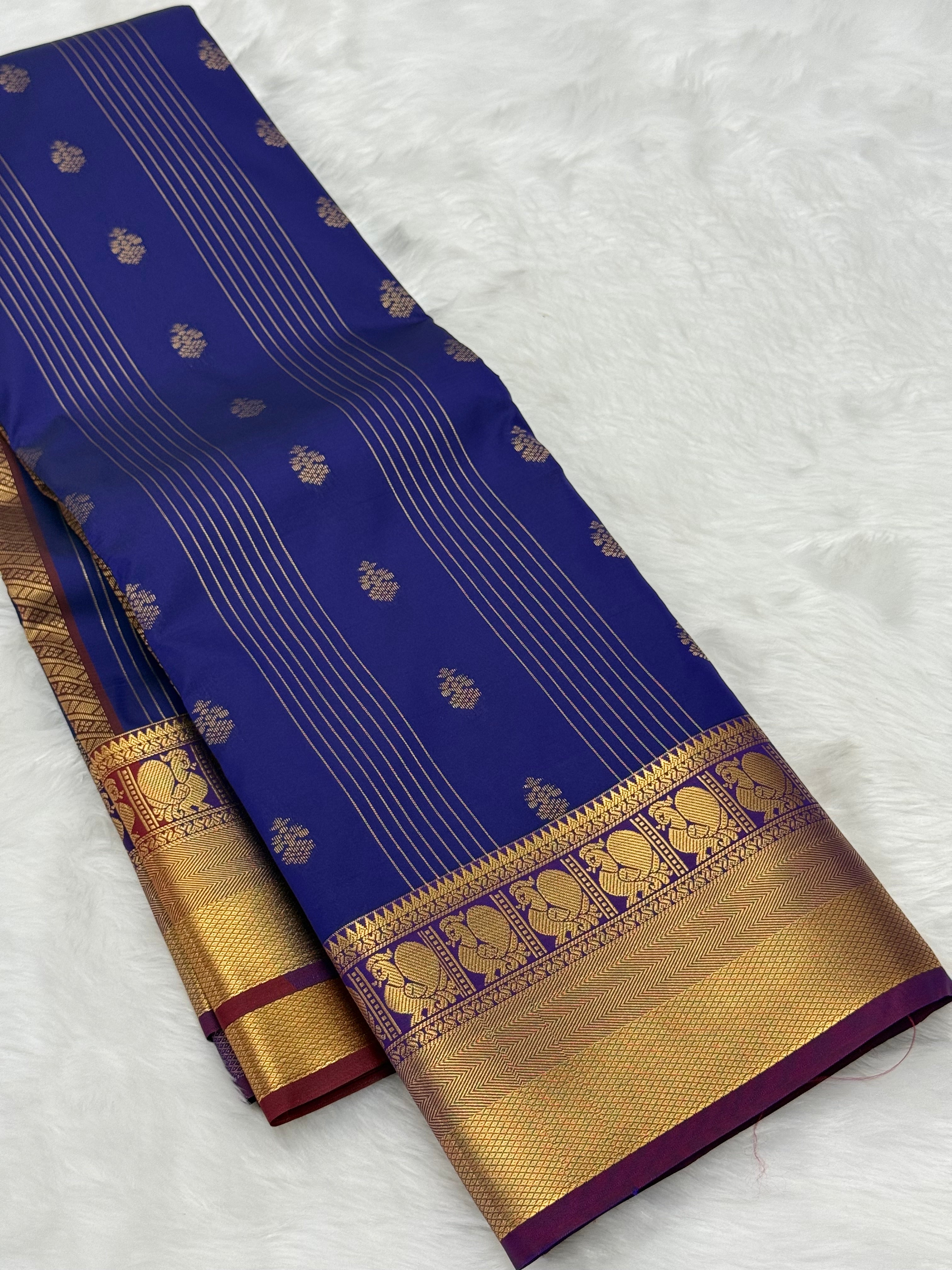 KARUNYA'S SPECIAL SOFT SILK SAREE - BERRY