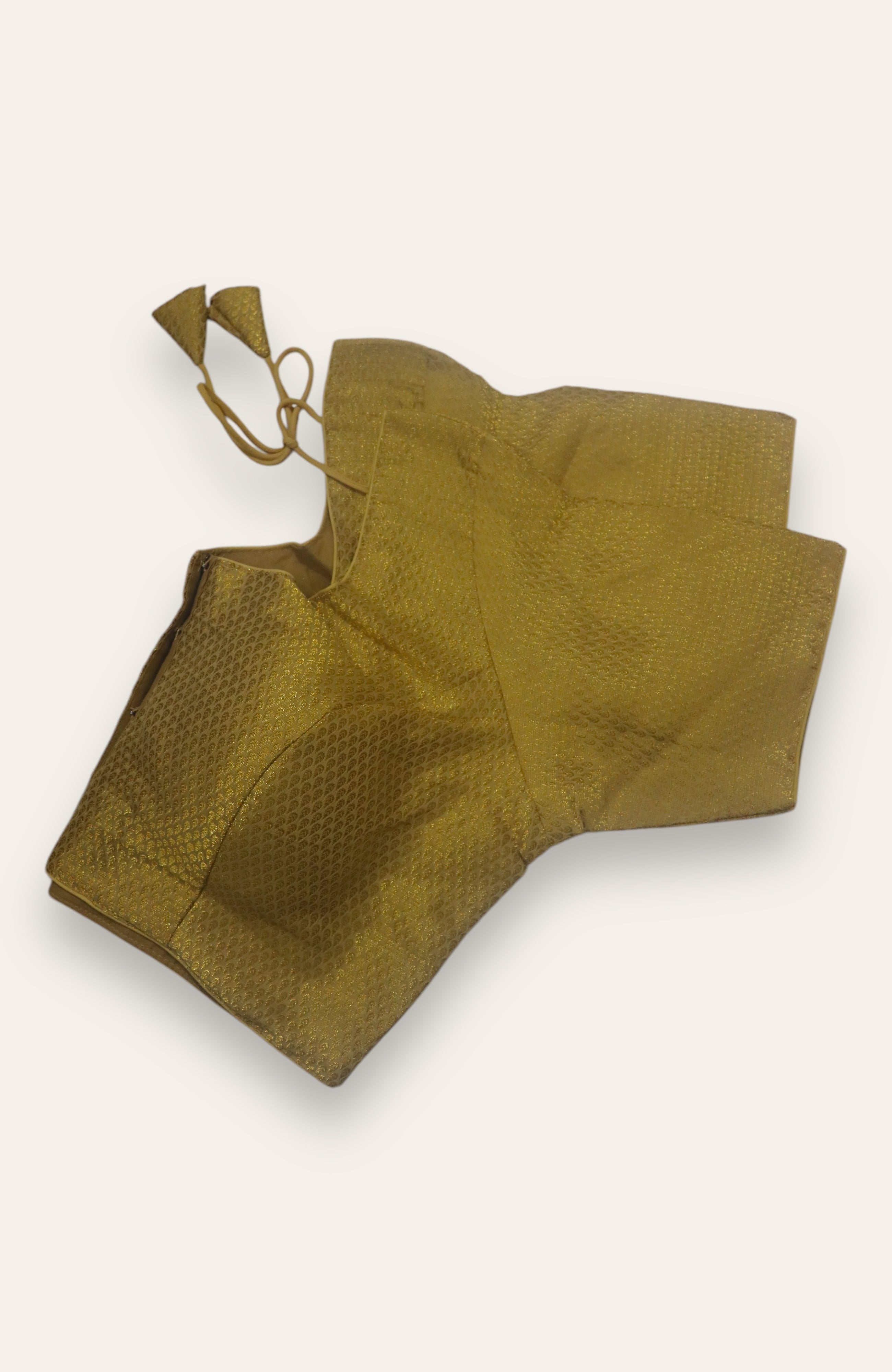 DESIGNER READYMADE BLOUSE - GOLD