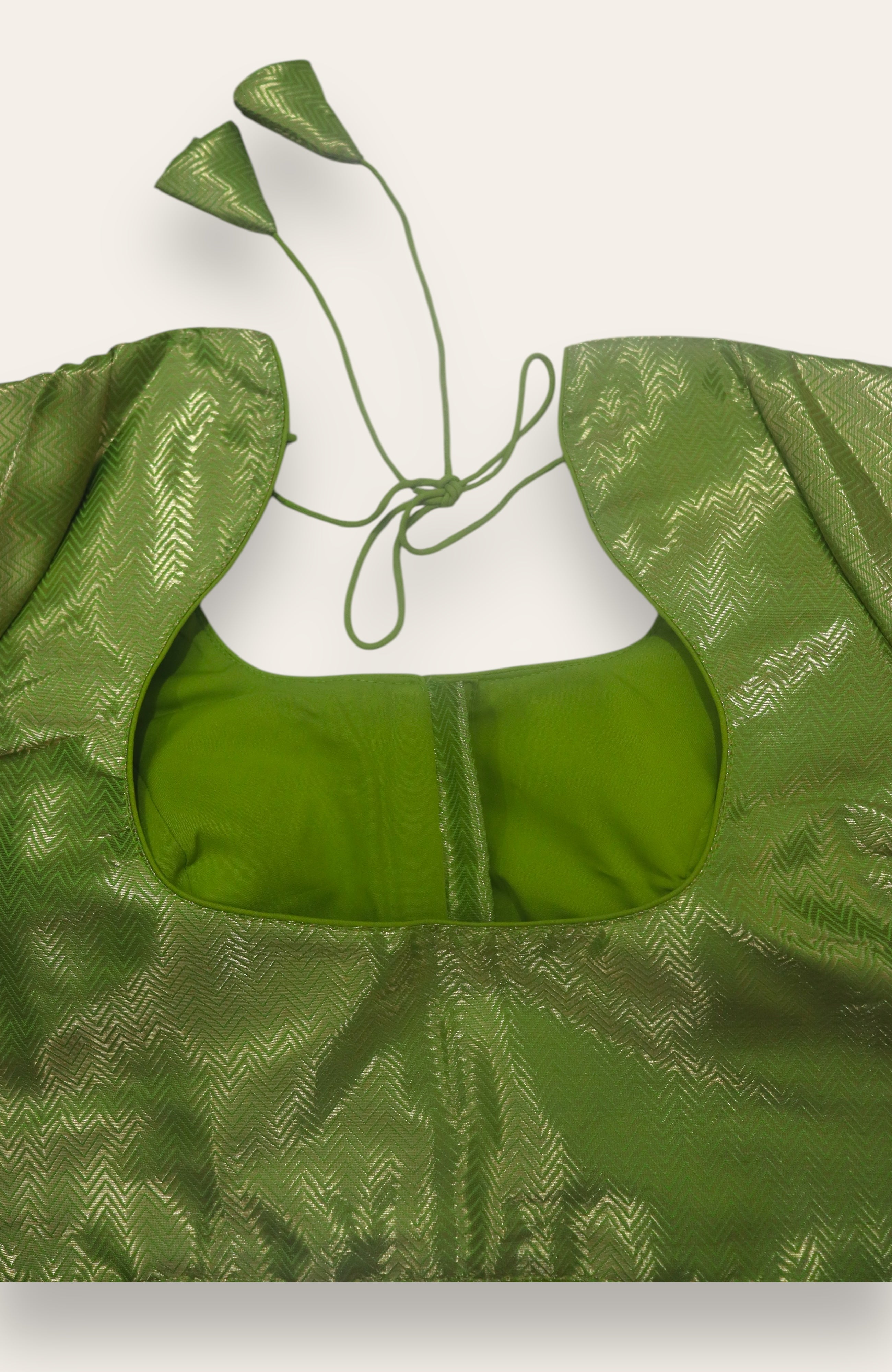 DESIGNER READYMADE BLOUSE - GREEN