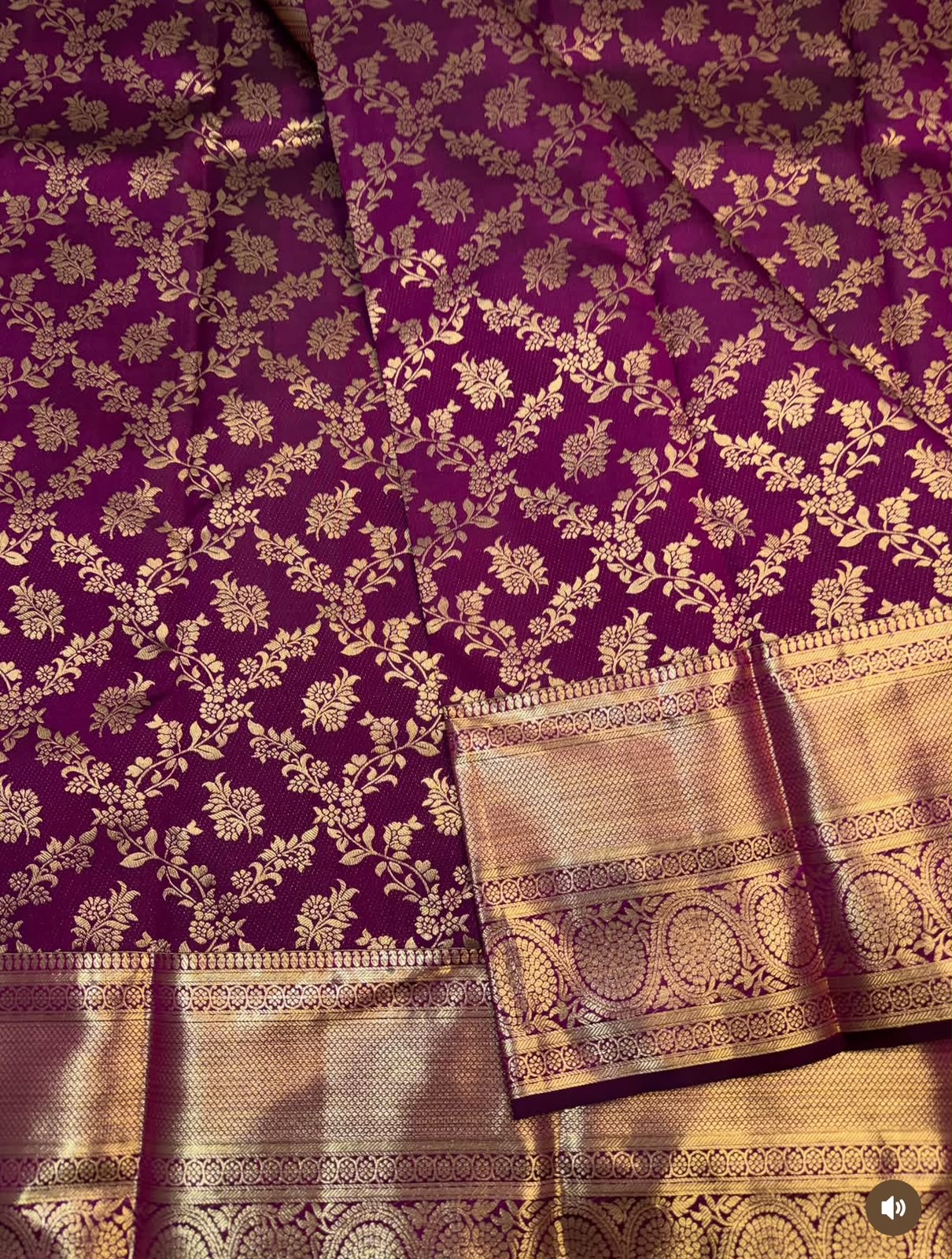 KANCHIPURAM PURE SILK SAREE | SILKMARK® CERTIFIED - JAVA PLUM