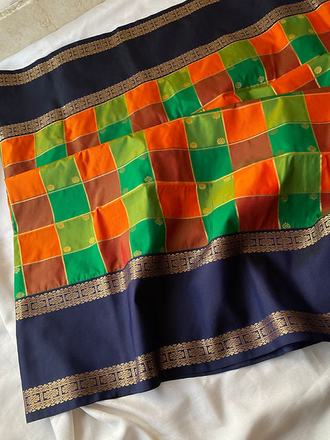 PREMIUM SUNSET GARDEN PAALUM PAZHAMUM SAREE
