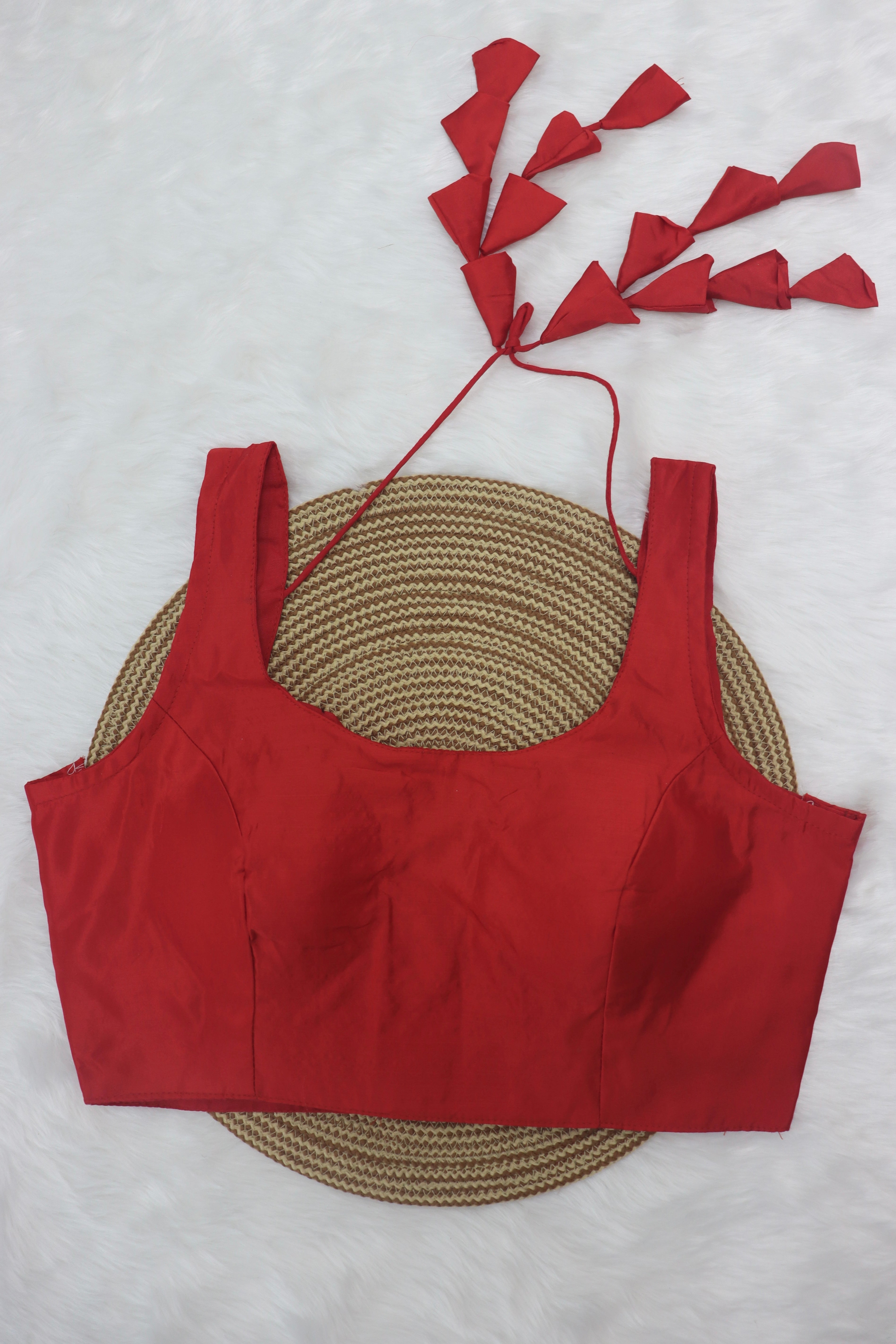 DESIGNER READYMADE SLEEVELESS BLOUSE