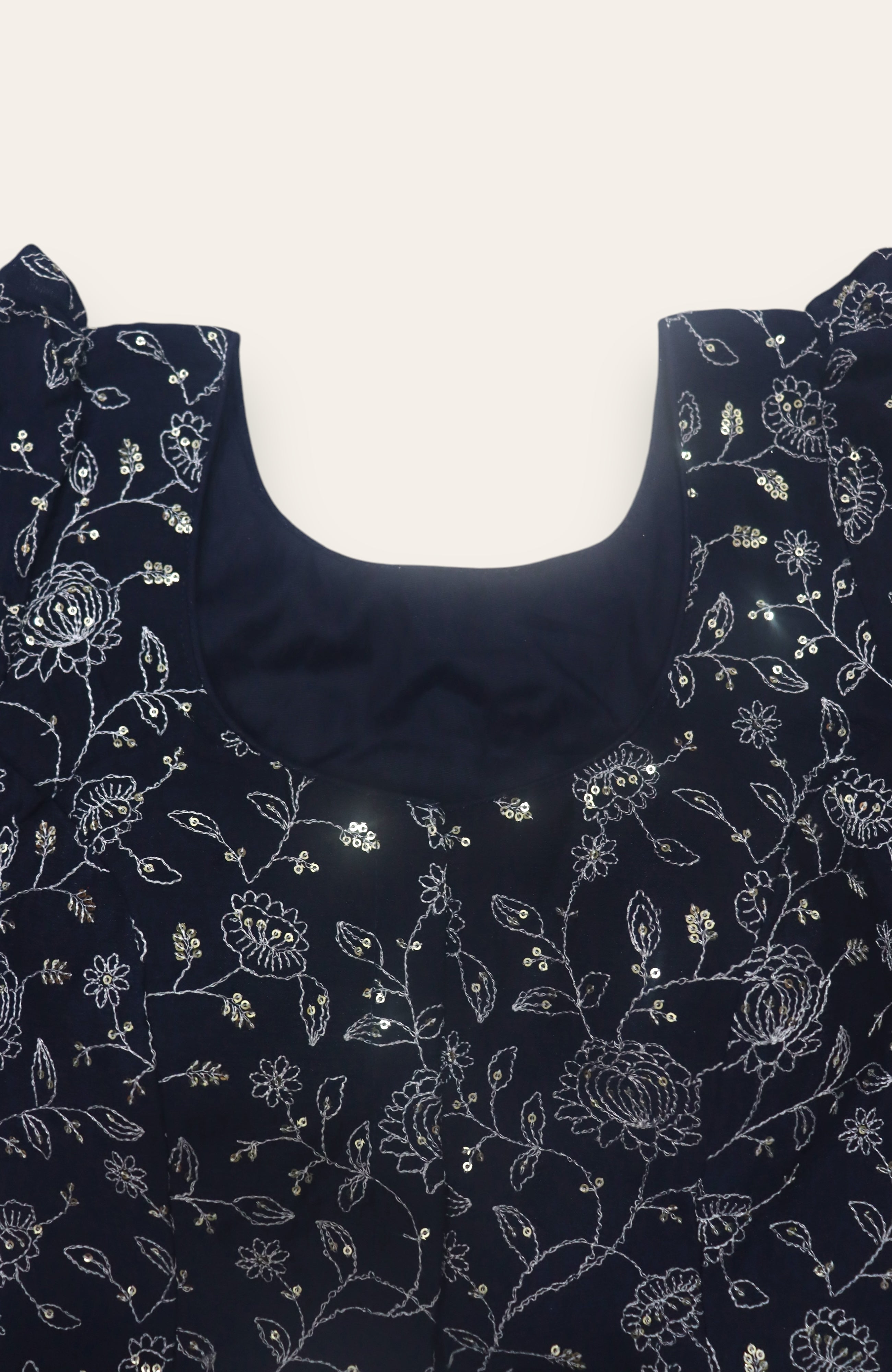 FANCY READYMADE BLOUSE - NAVY BLUE