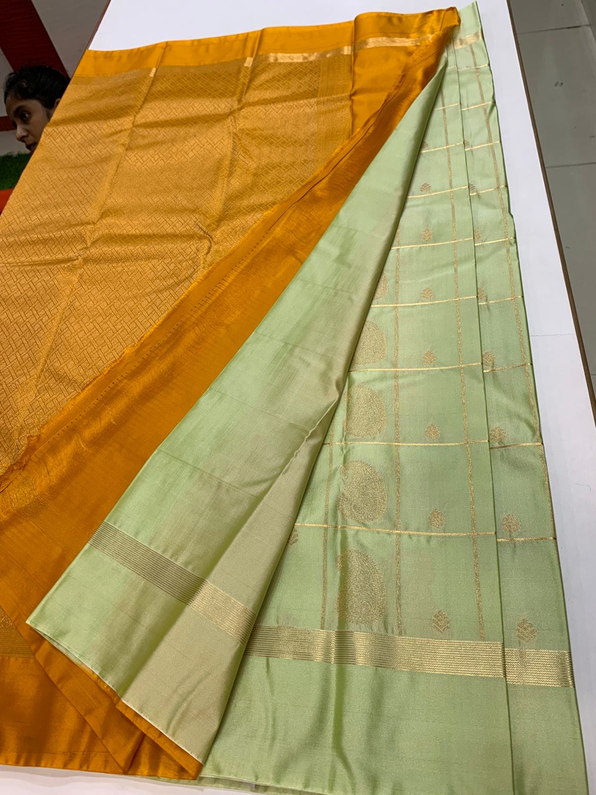 PREMIUM SEMI KANCHI SILK SAREE - NYANZA