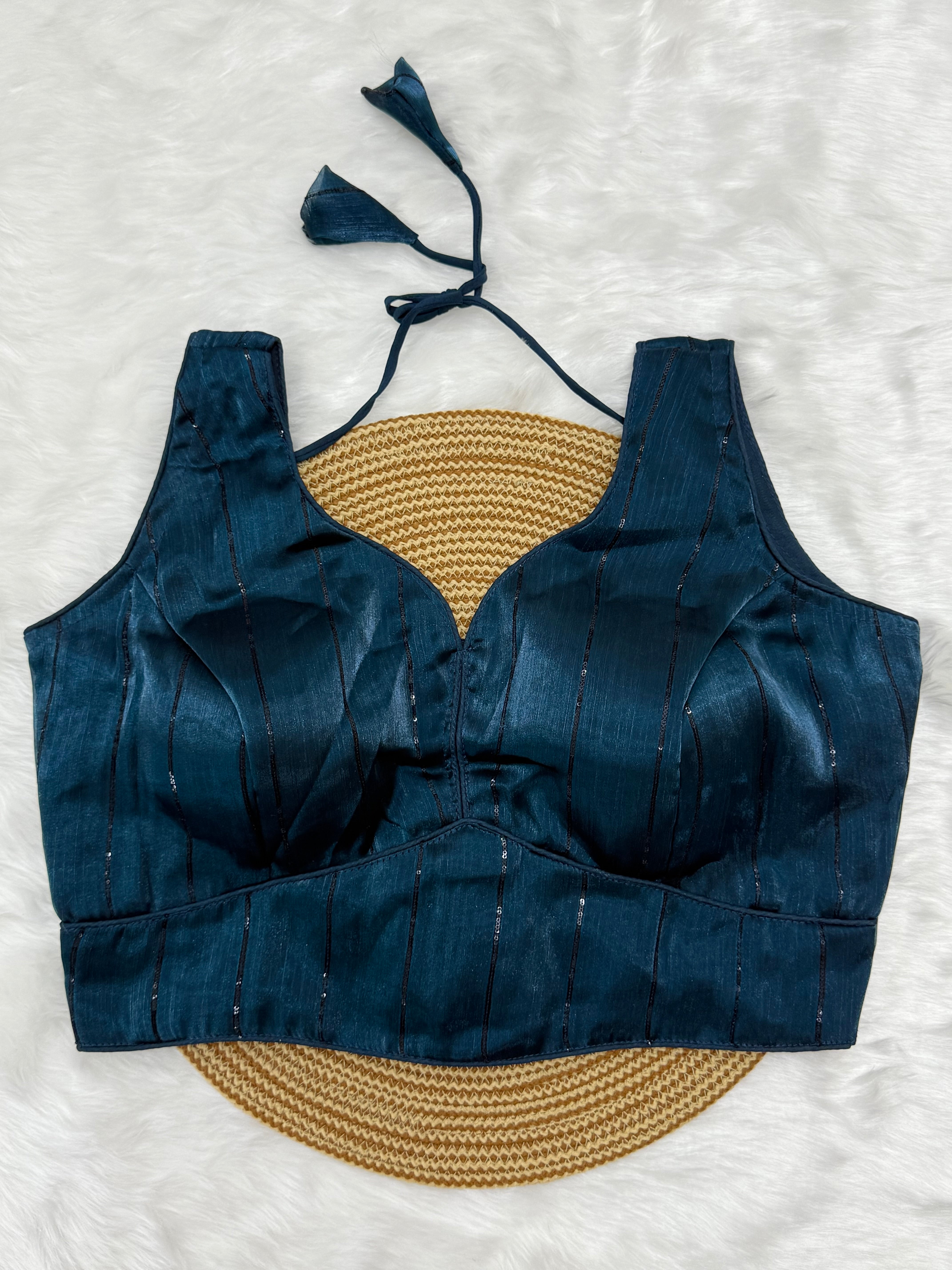 FANCY READYMADE SLEEVELESS BLOUSE