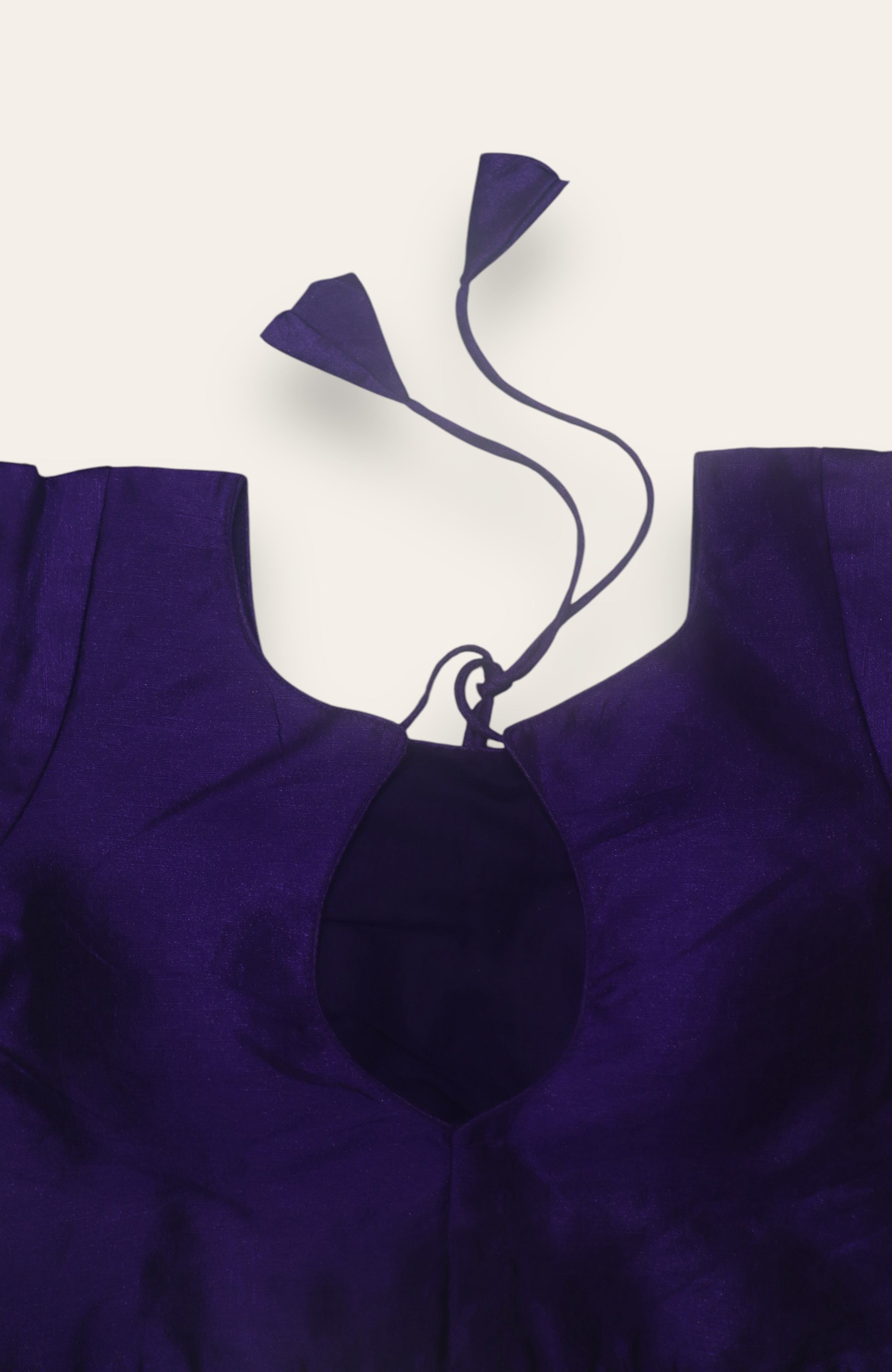 READYMADE SAREE BLOUSE - VIOLET