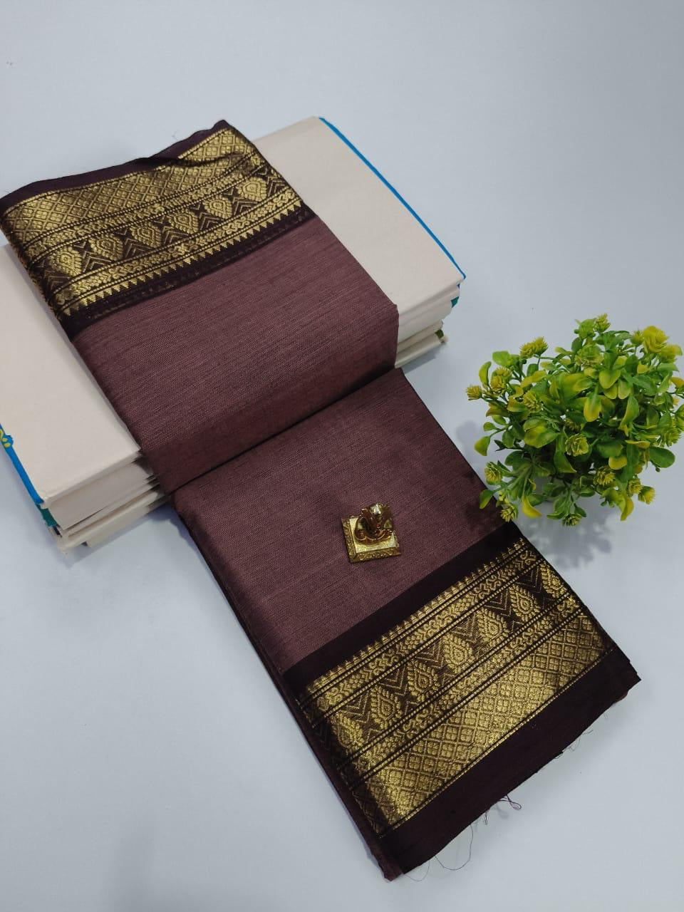 CHETTINAD COTTON SAREES - BOUGE
