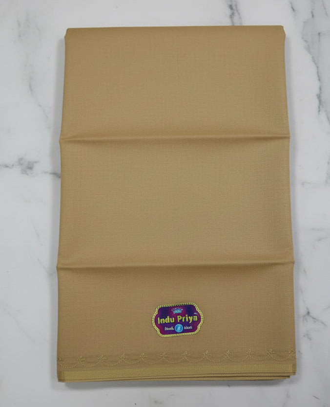 WOMEN'S COTTON INSKIRT/SAREE PETTICOATS/UNDER SKIRT -BROWN BEIGE