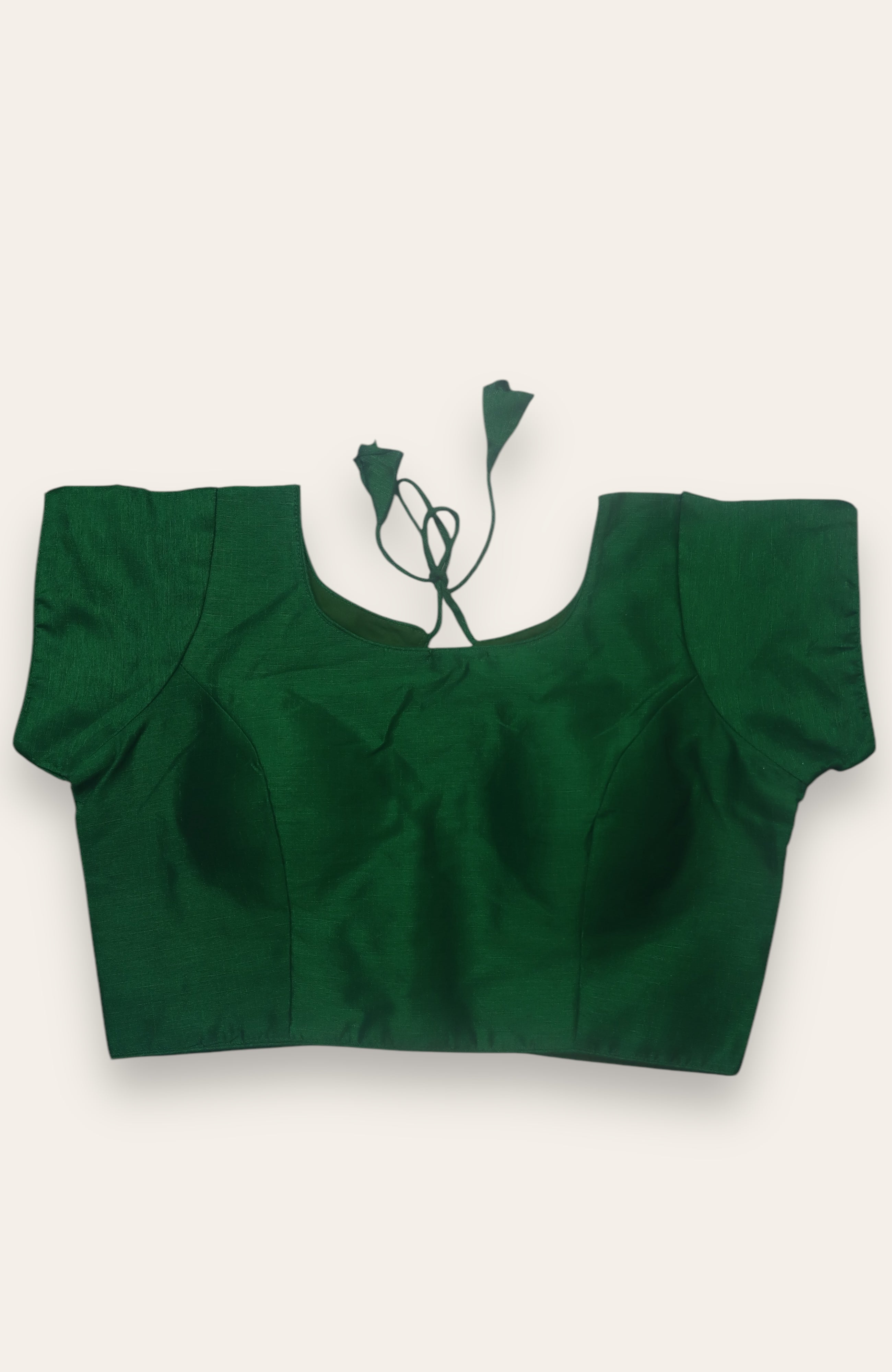 READYMADE SAREE BLOUSE - PARROT GREEN