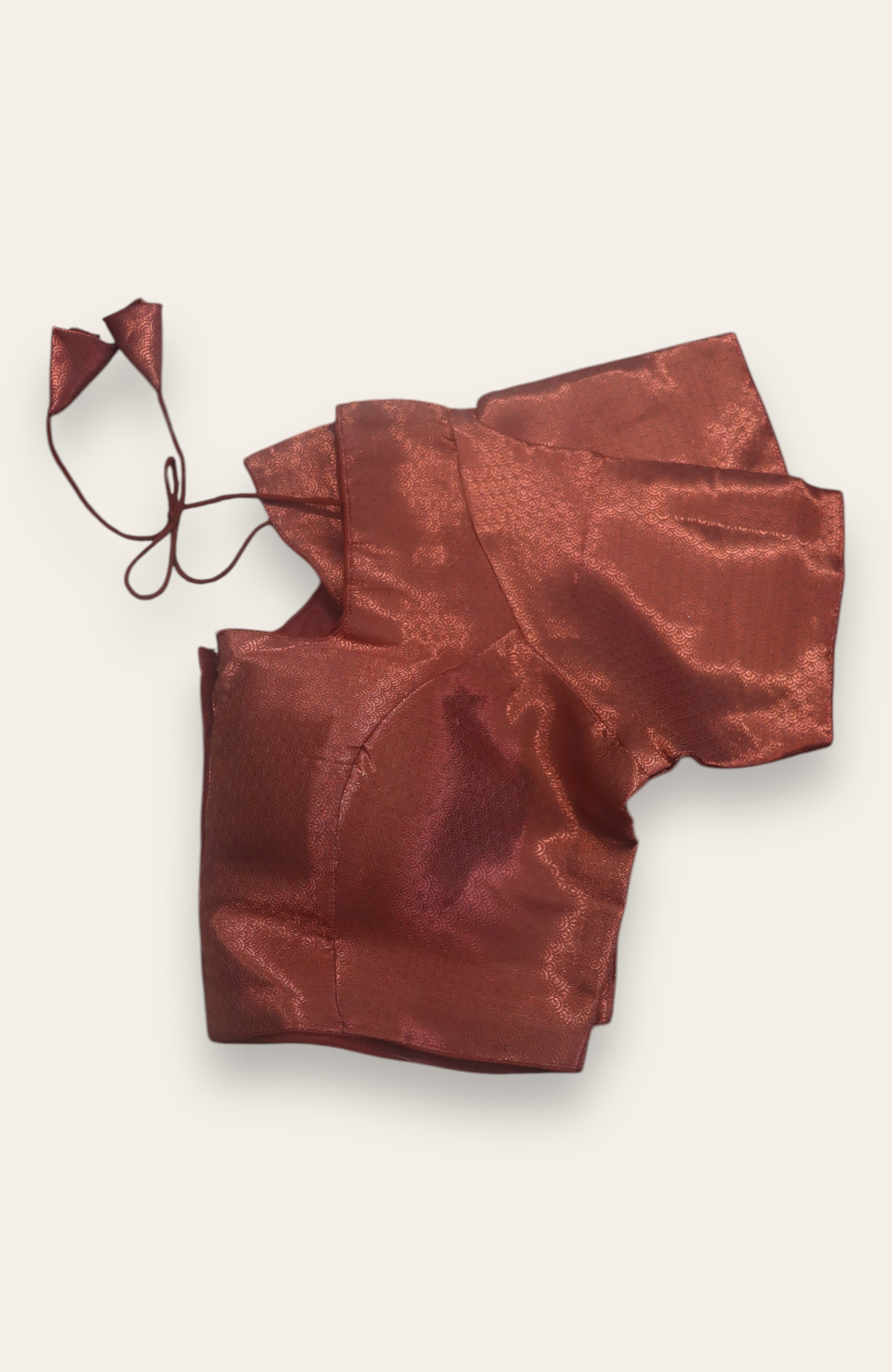 DESIGNER READYMADE BLOUSE - COPPER