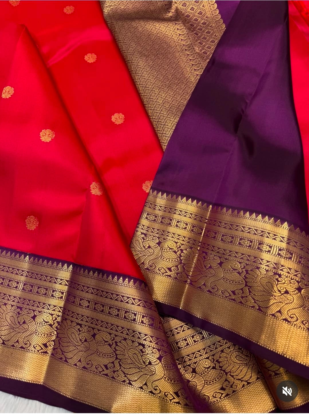 KANCHIPURAM PURE SILK SAREE | SILKMARK® CERTIFIED - REDDISH PINK