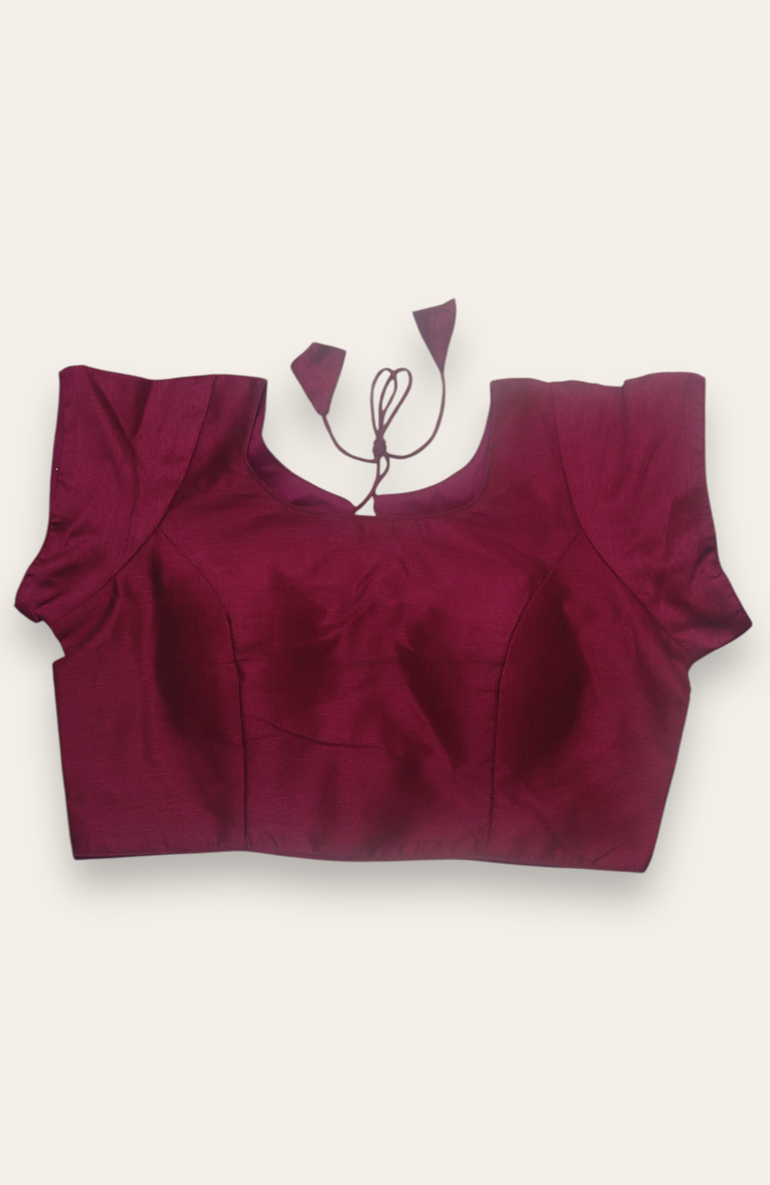 READYMADE SAREE BLOUSE - MULBERRY PINK