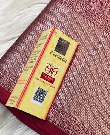 KANCHIPURAM PURE SILK SAREE | SILKMARK® CERTIFIED - MAROON