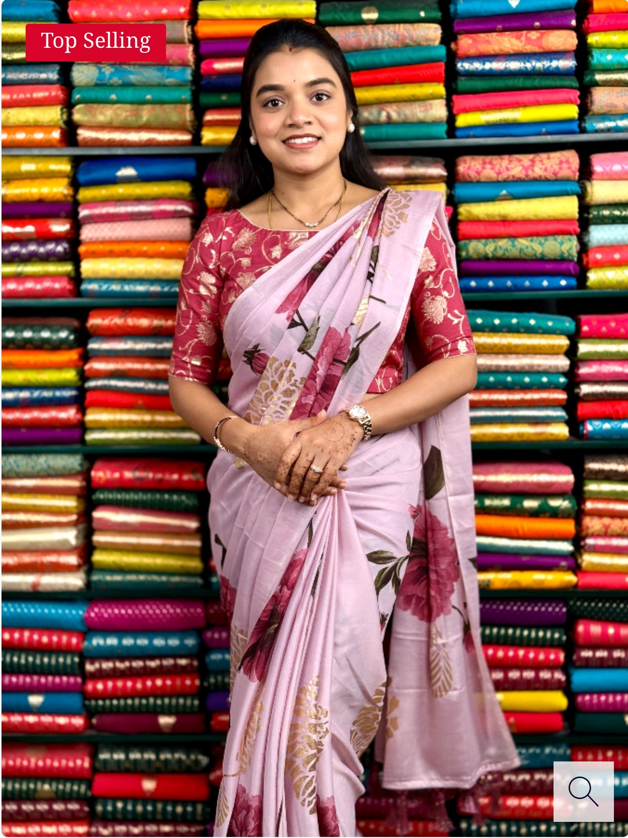 CHIFFON GEORGETTE GOLDPRINT PASTEL ONIONPINK AND DARK ONIONPINK SAREE