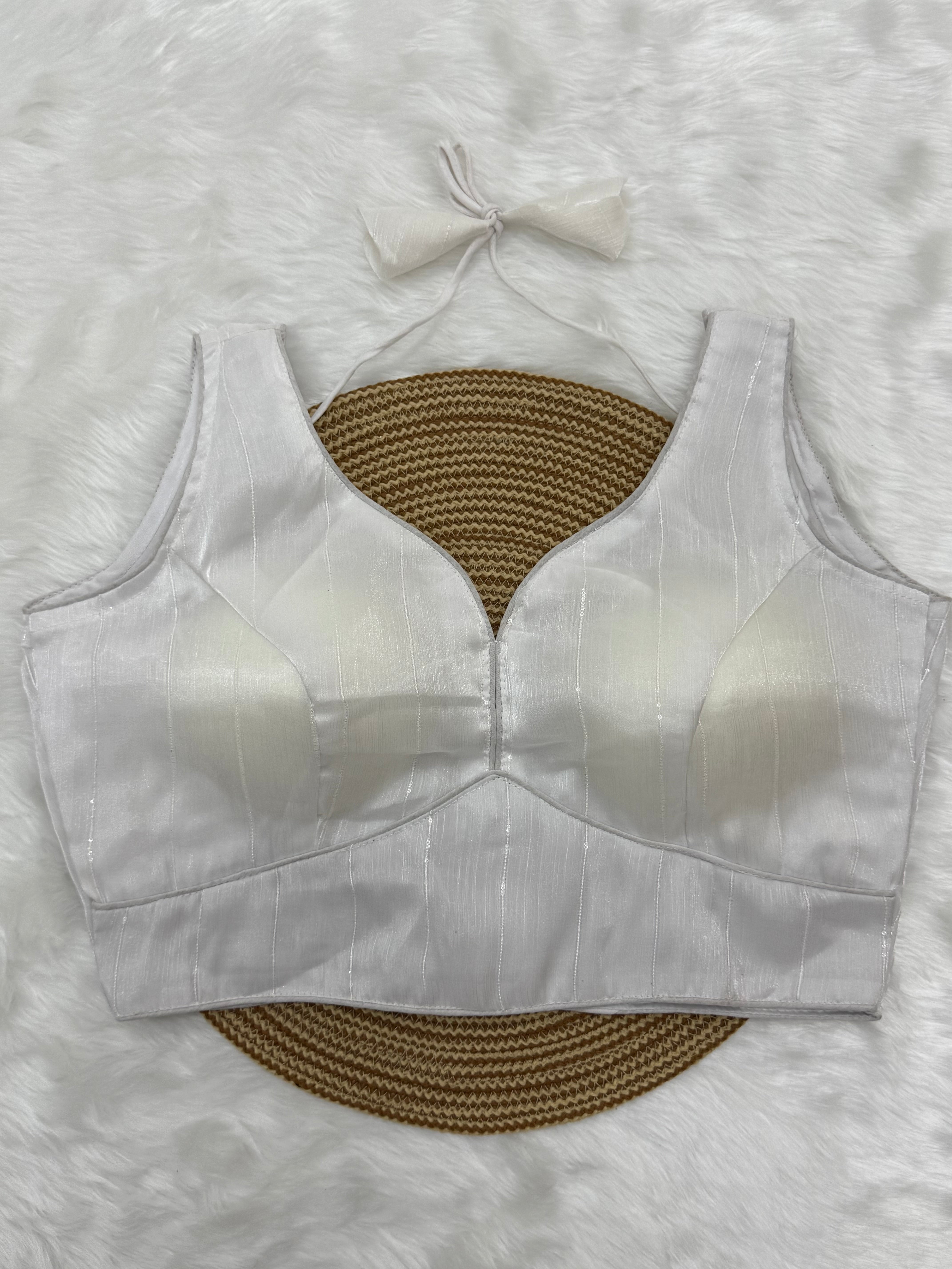 FANCY READYMADE SLEEVELESS BLOUSE