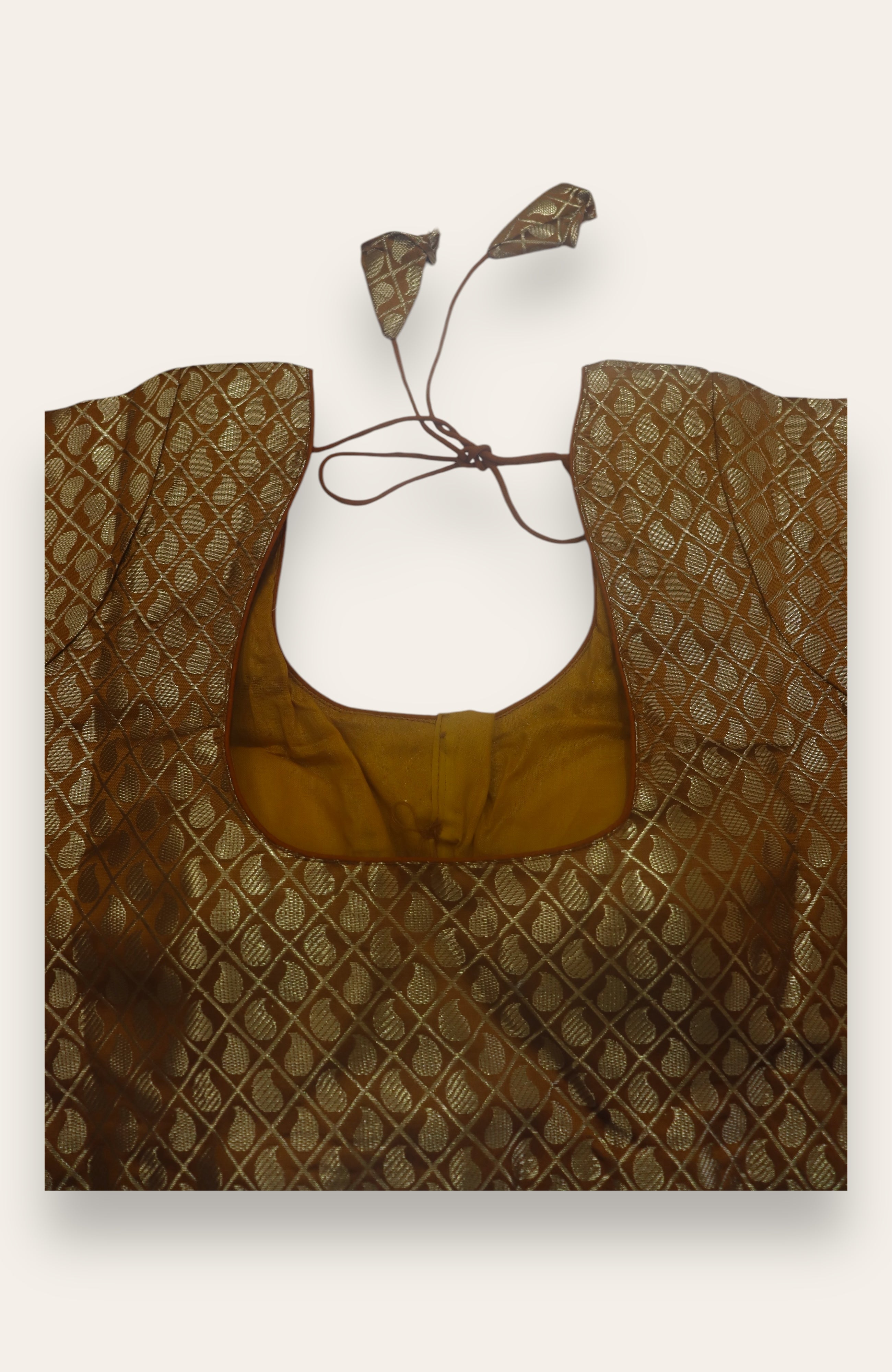 READYMADE BLOUSE - APRICOT