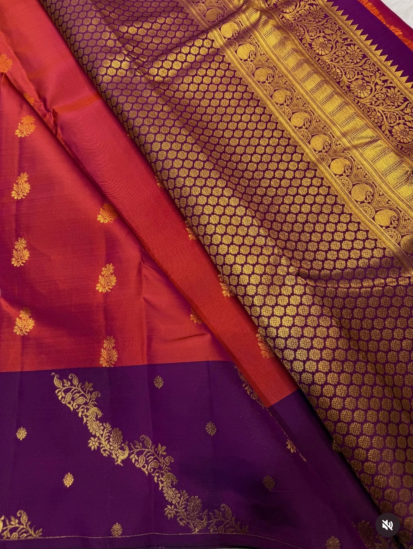 KANCHIPURAM PURE SILK SAREE | SILKMARK® CERTIFIED - ROUGE PINK