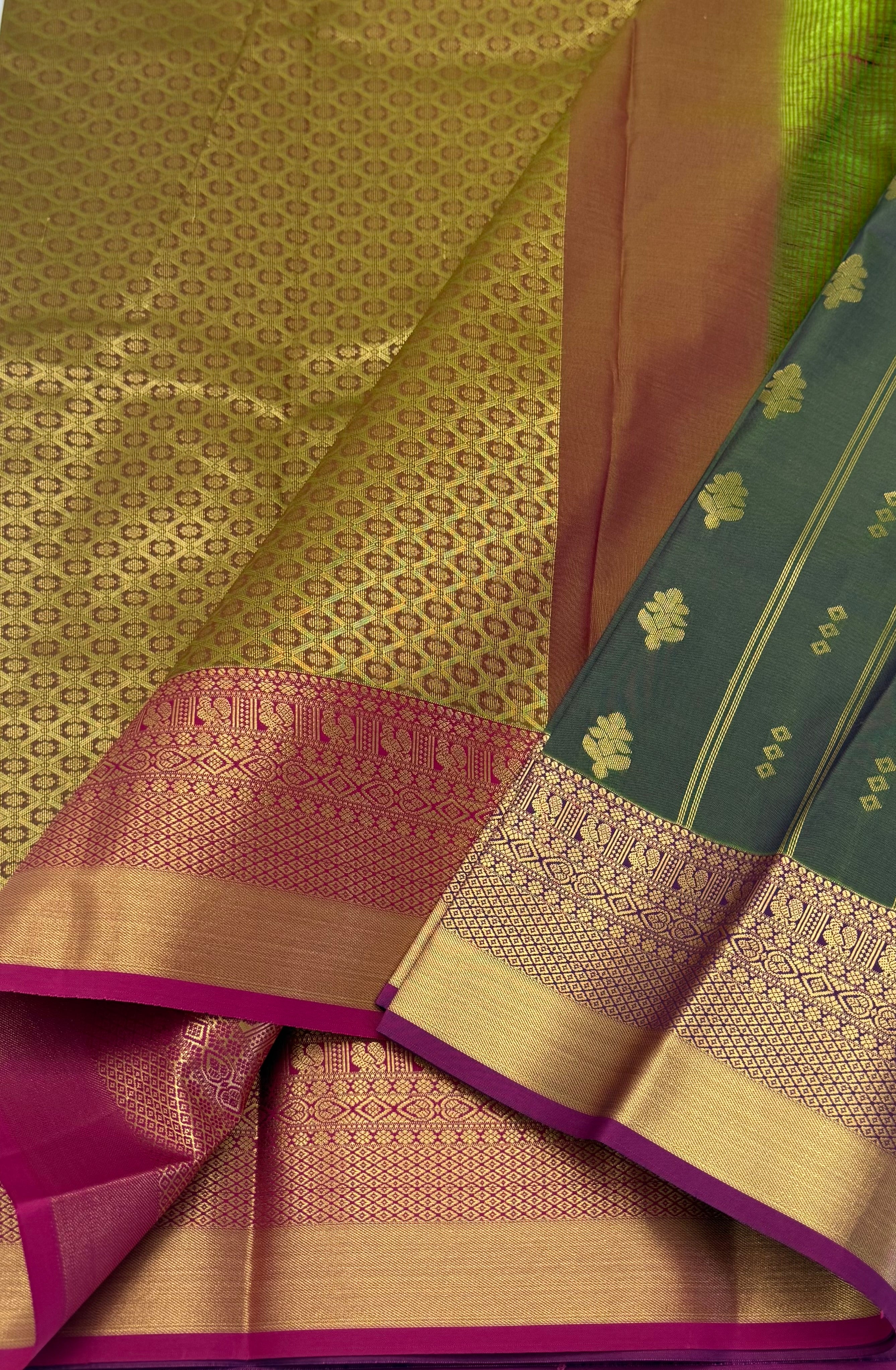 KARUNYA'S SPECIAL SOFT SILK SAREE - WENGE