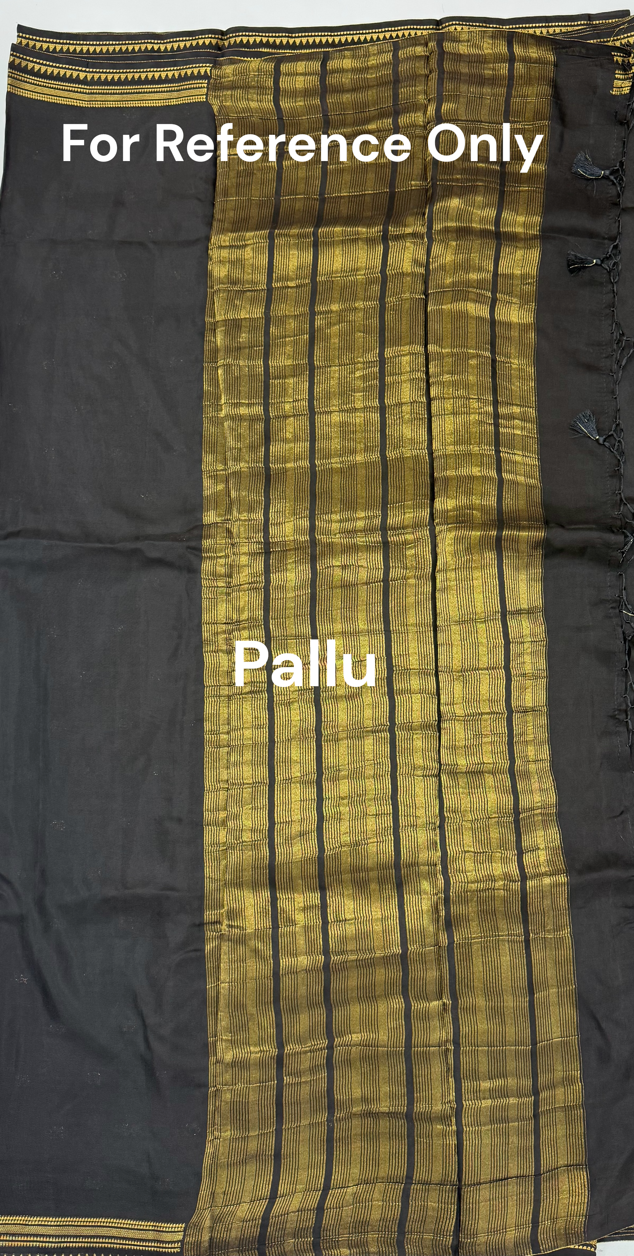 PREMIUM QUALITY CREPE SILK SAREE WITH TASSELS - SILKCUT PURPLE