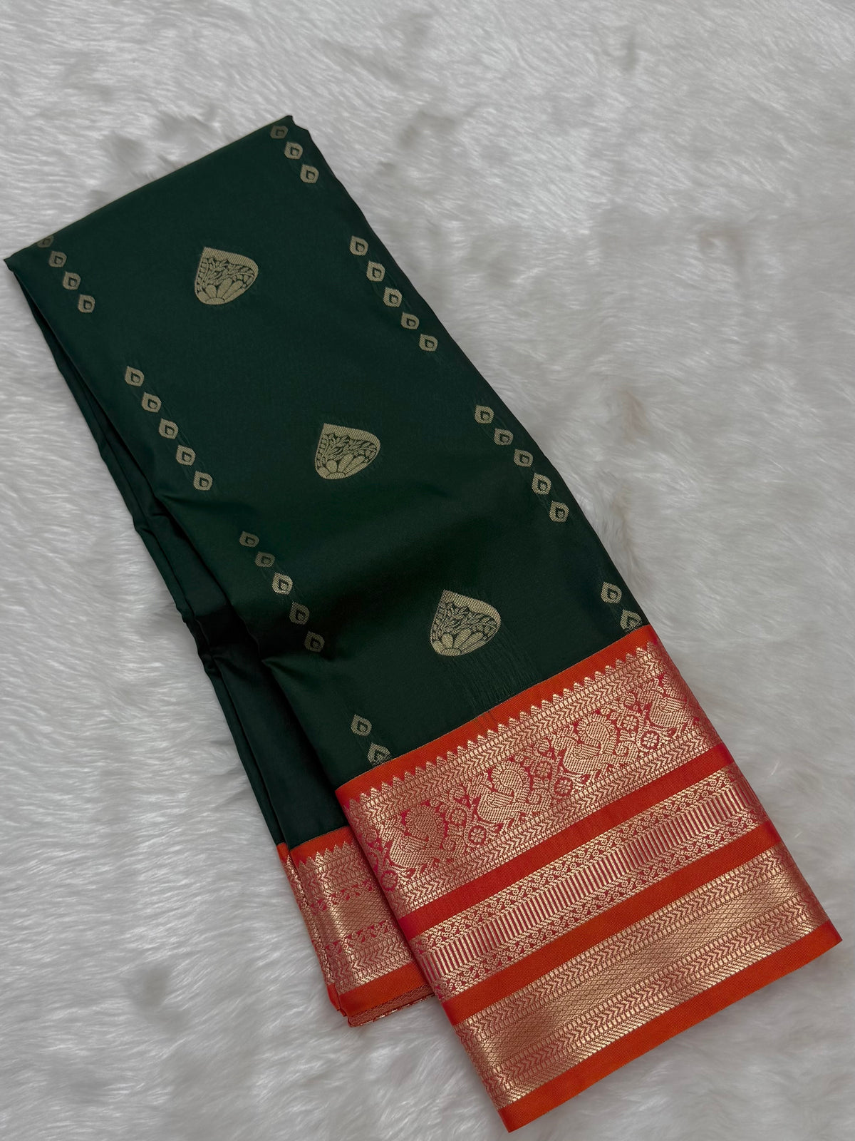 PREMIUM SEMI KANCHI SILK SAREE - SACRAMENTO