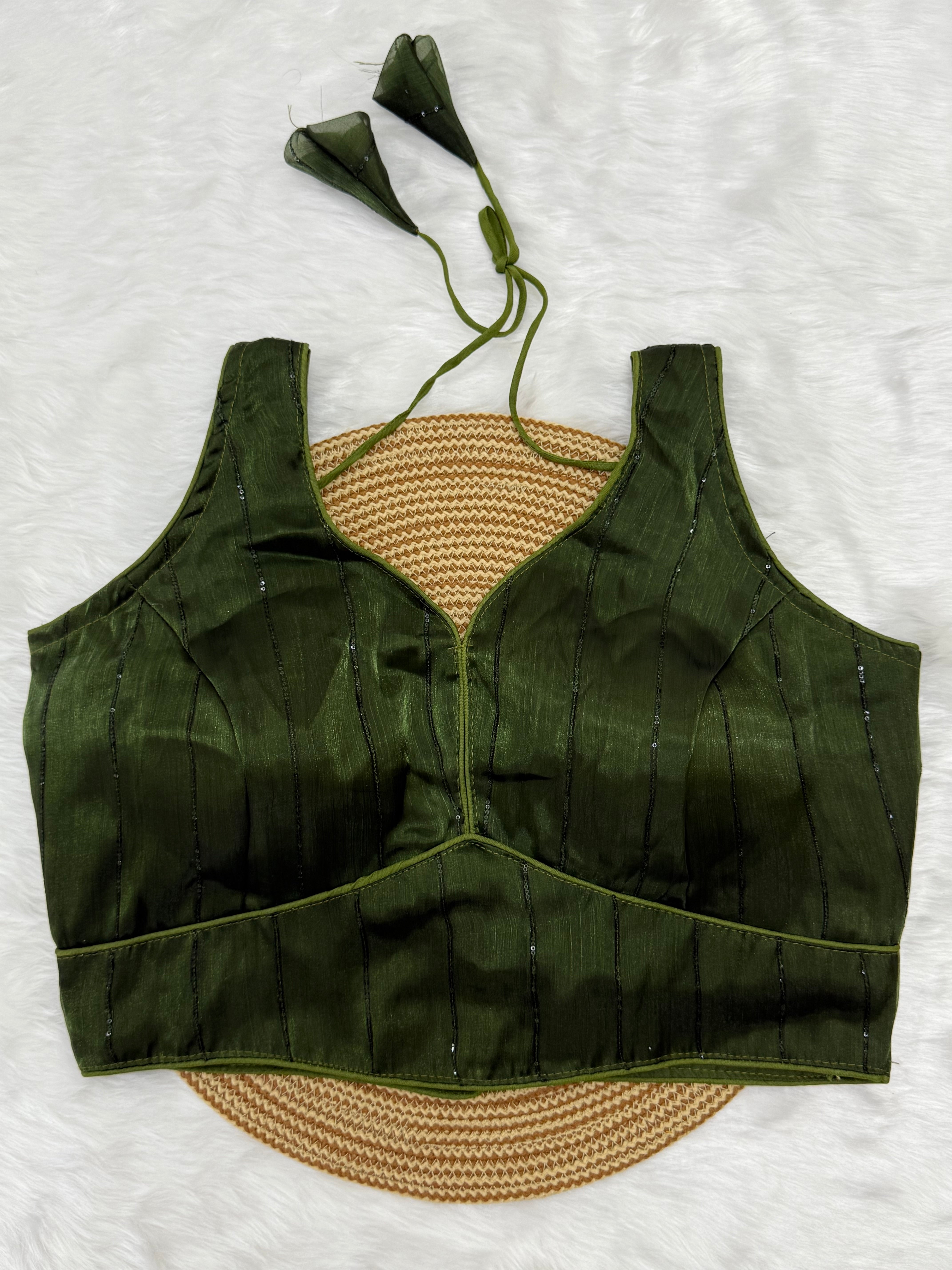 FANCY READYMADE SLEEVELESS BLOUSE