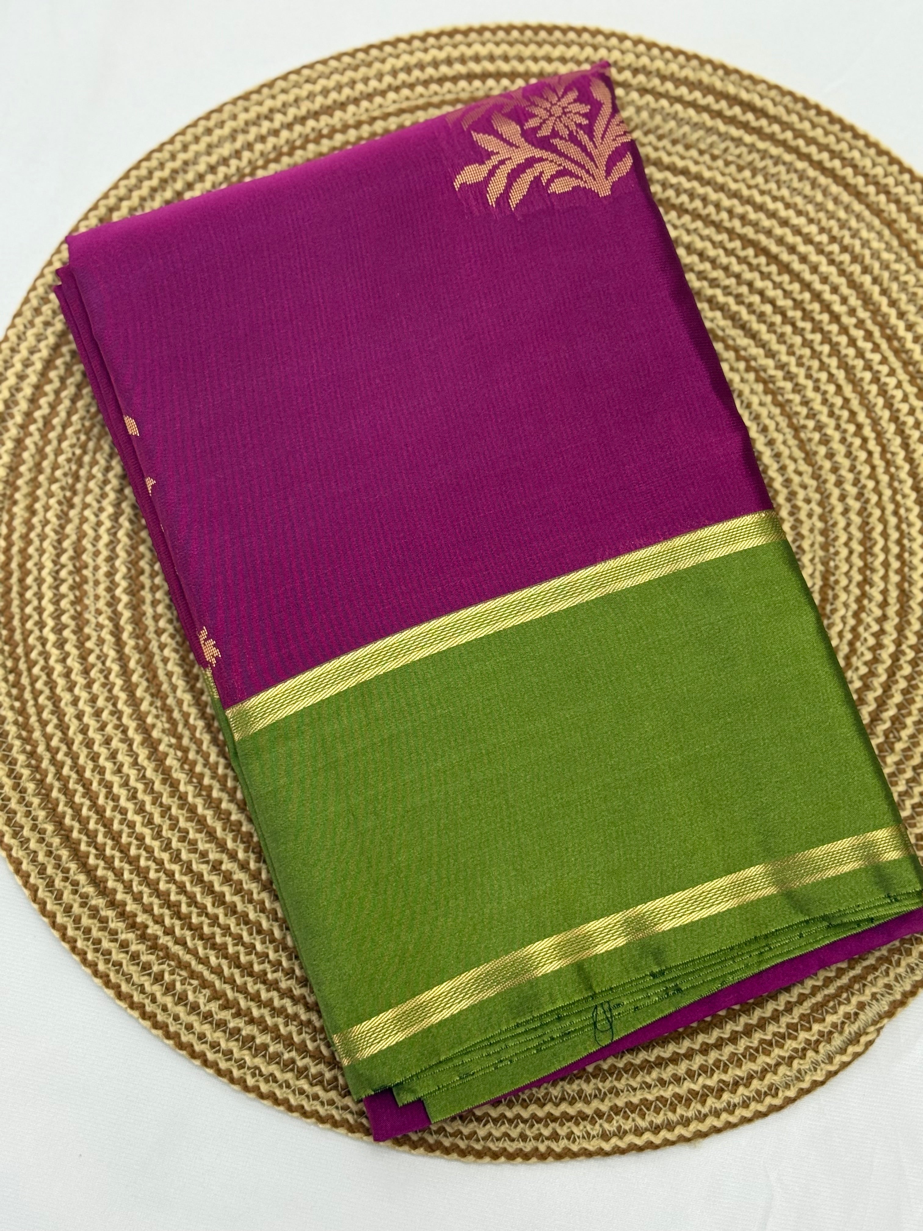 PREMIUM SEMI KANCHI SILK SAREE - FANDANGO