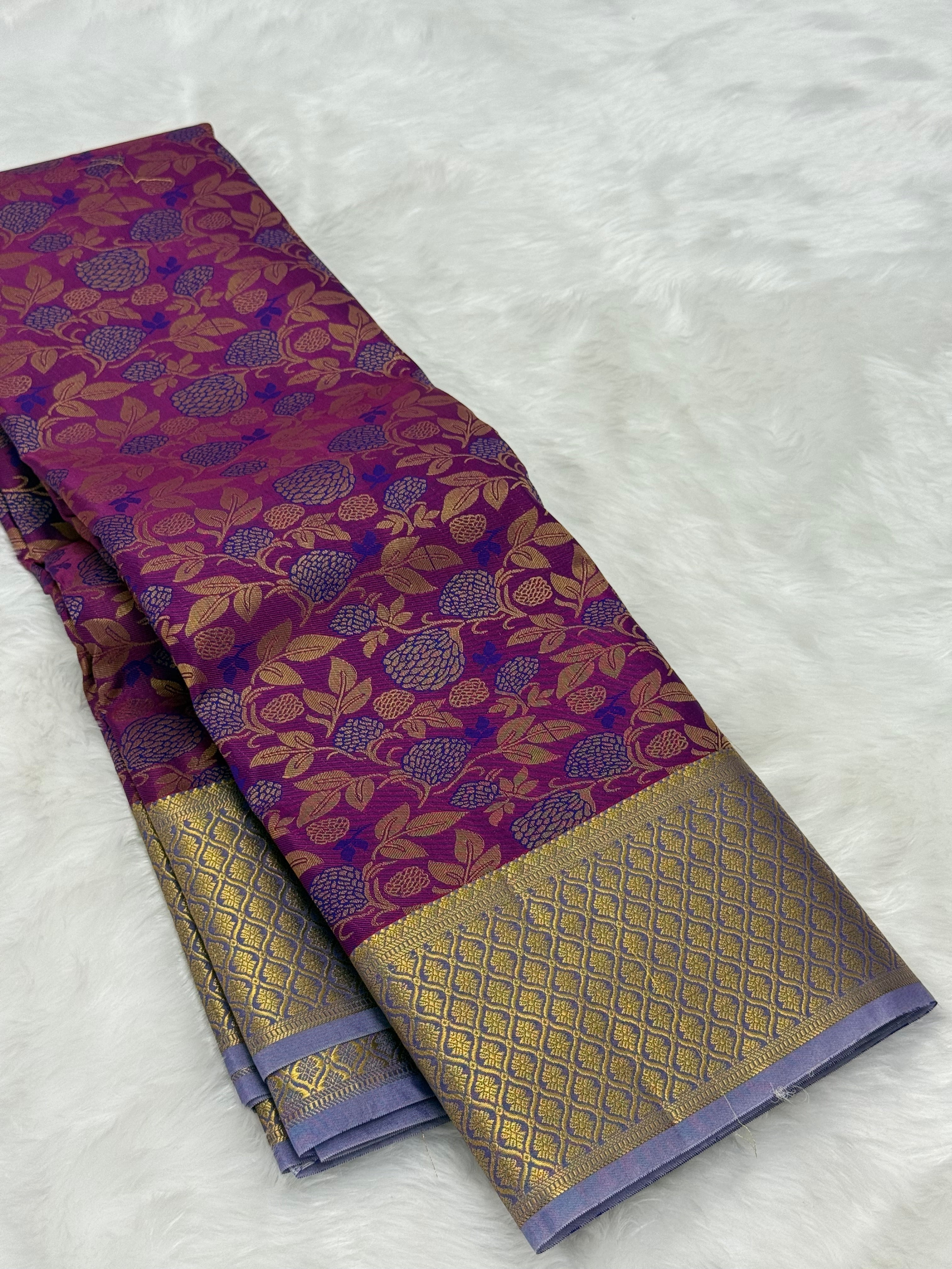 KARUNYA'S SPECIAL PREMIUM  SILK SAREE - LOLLIPOP